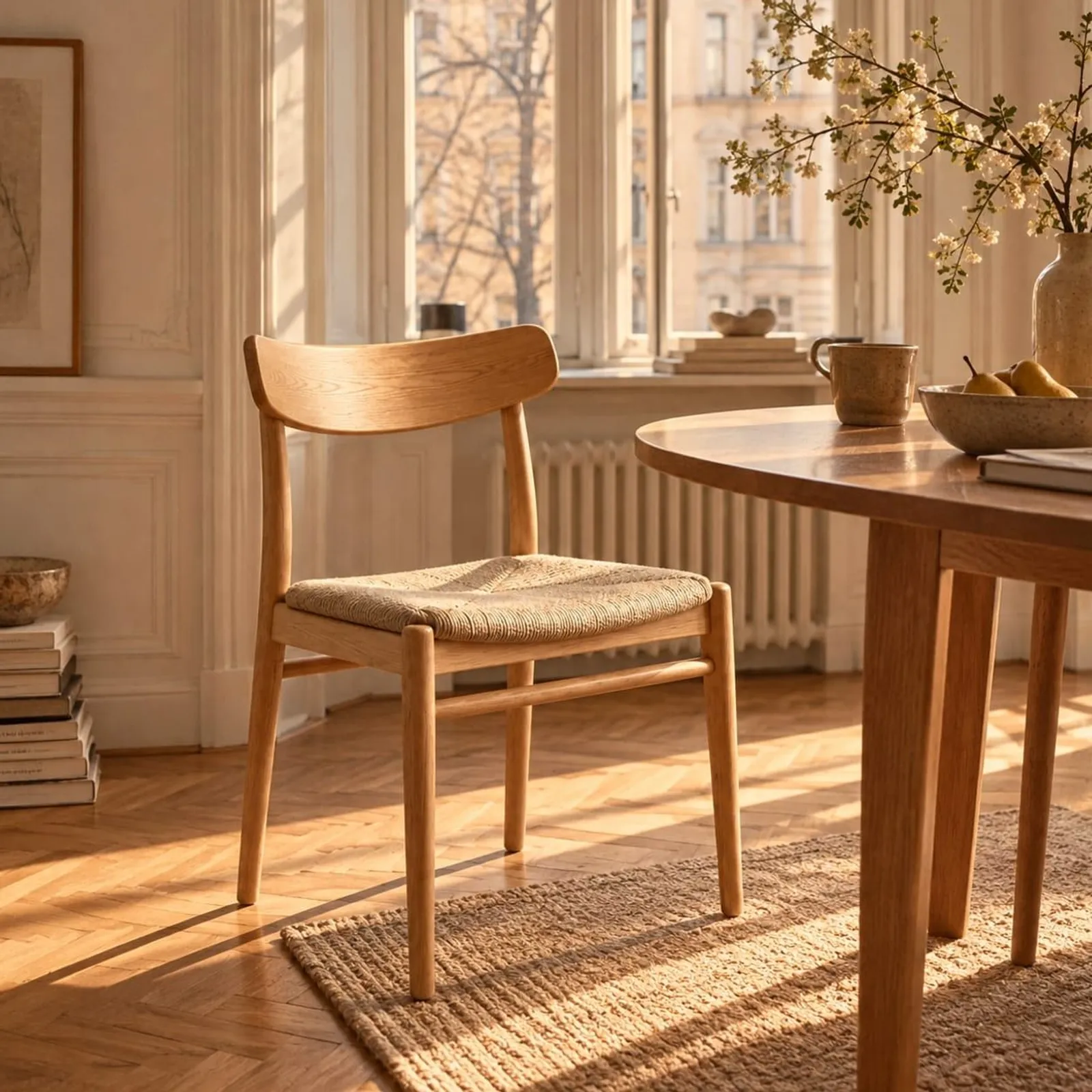 Chaise Lind en frêne - miniature 2