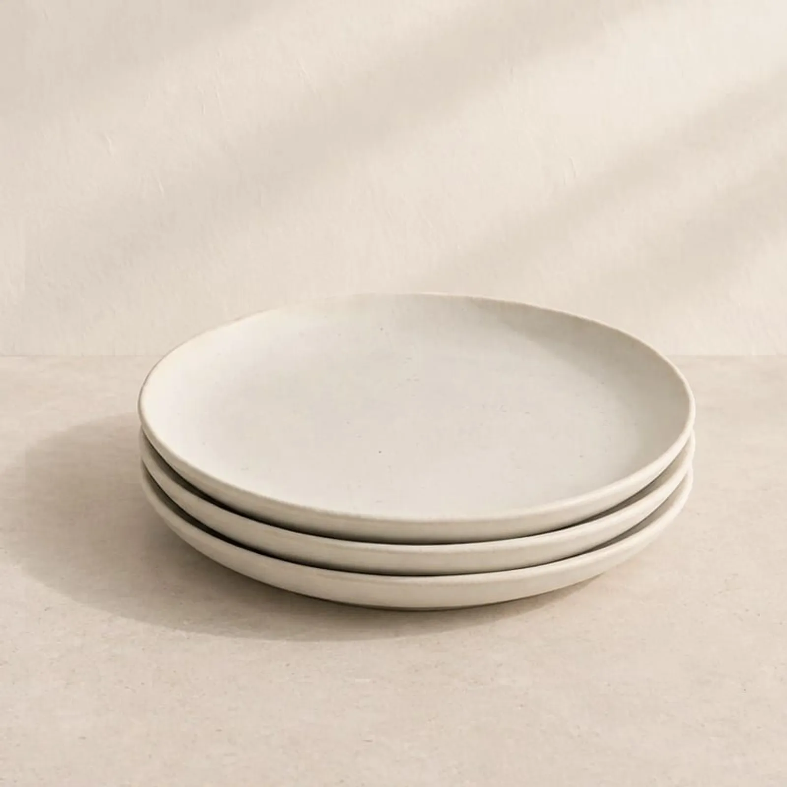 Assiette Timjan blanc craie IV - miniature 1
