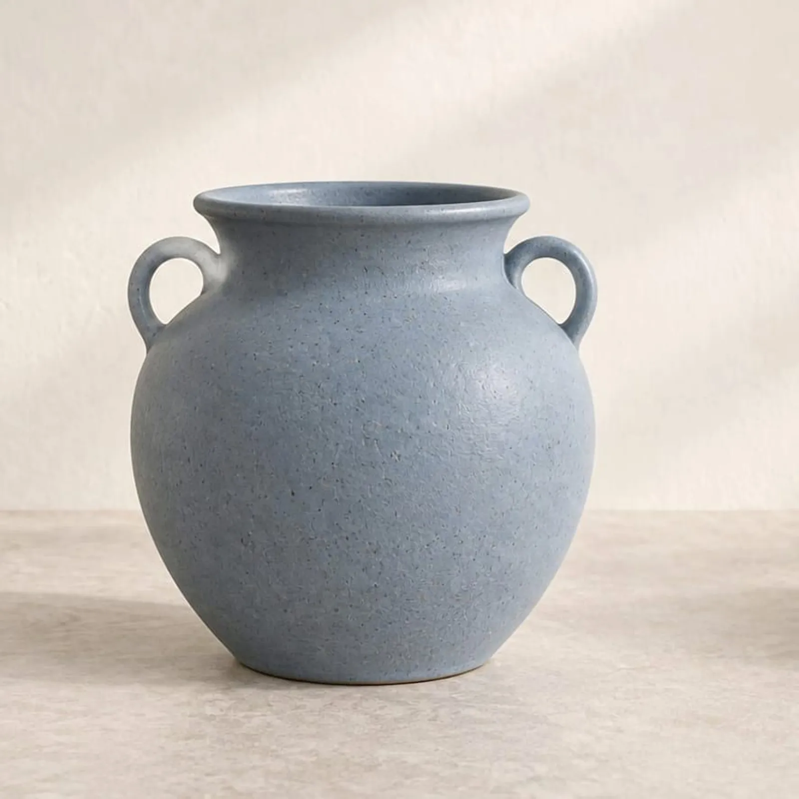 Vase Sund bleu océan