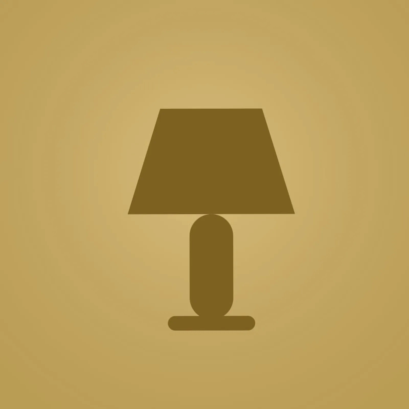 Bordslampa Fjäll Ockra