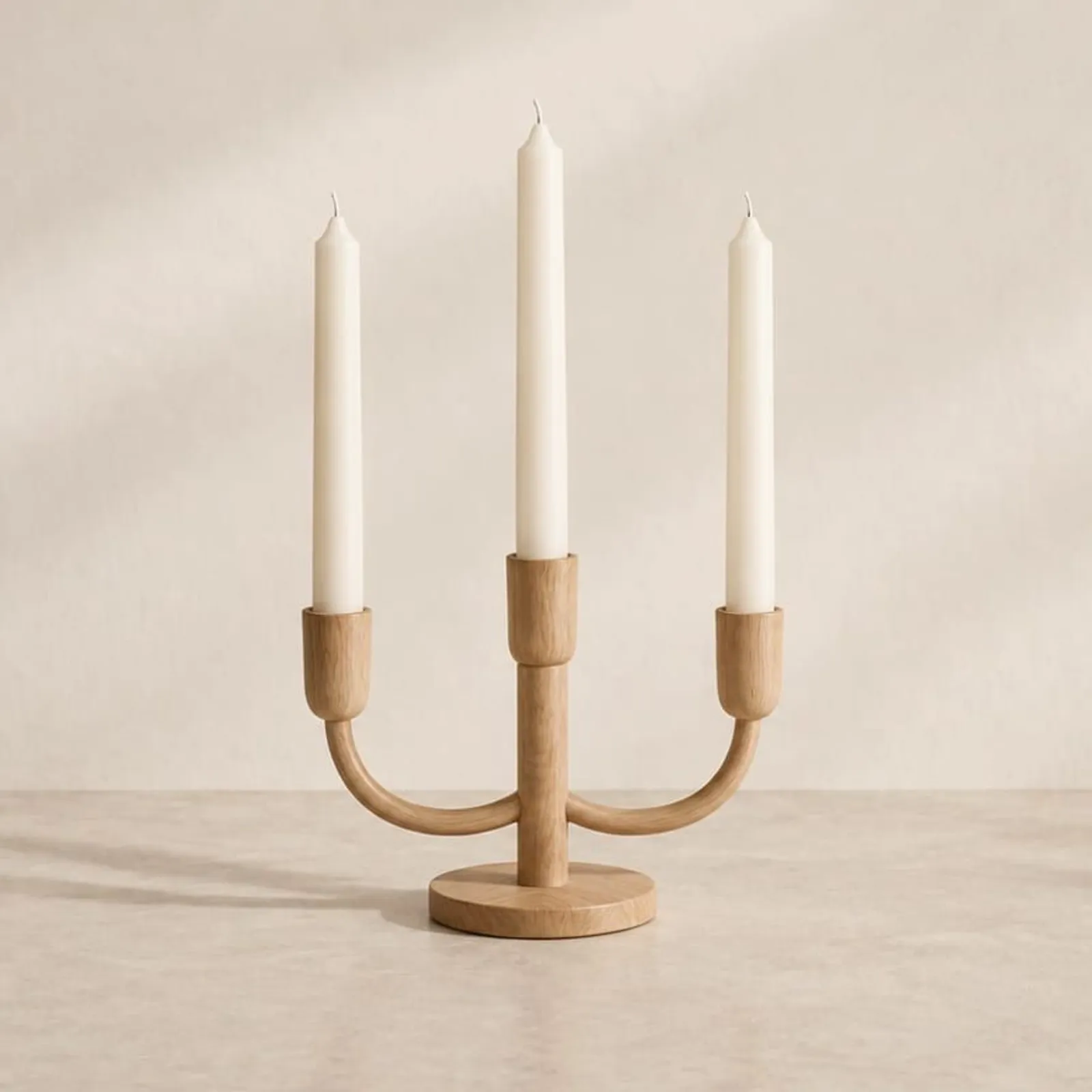Bougeoir Rönn naturel III