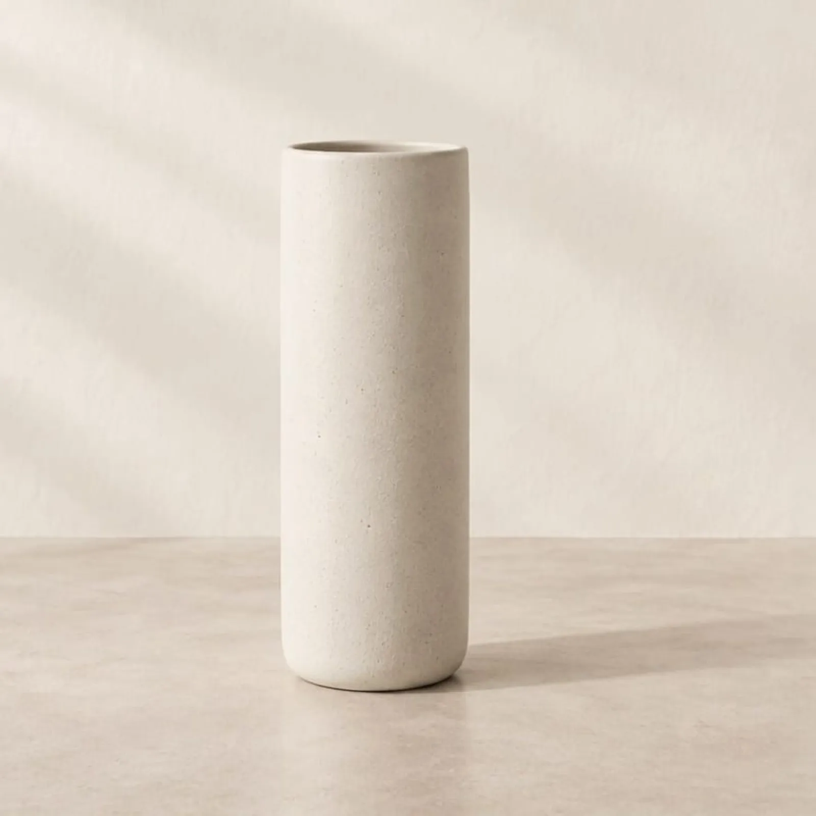 Vase Tjärn blanc craie V