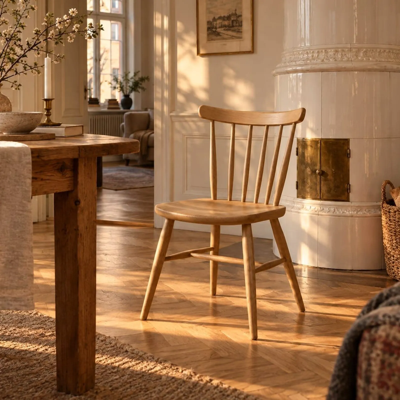 Chaise Salvia charbon VI - miniature 2