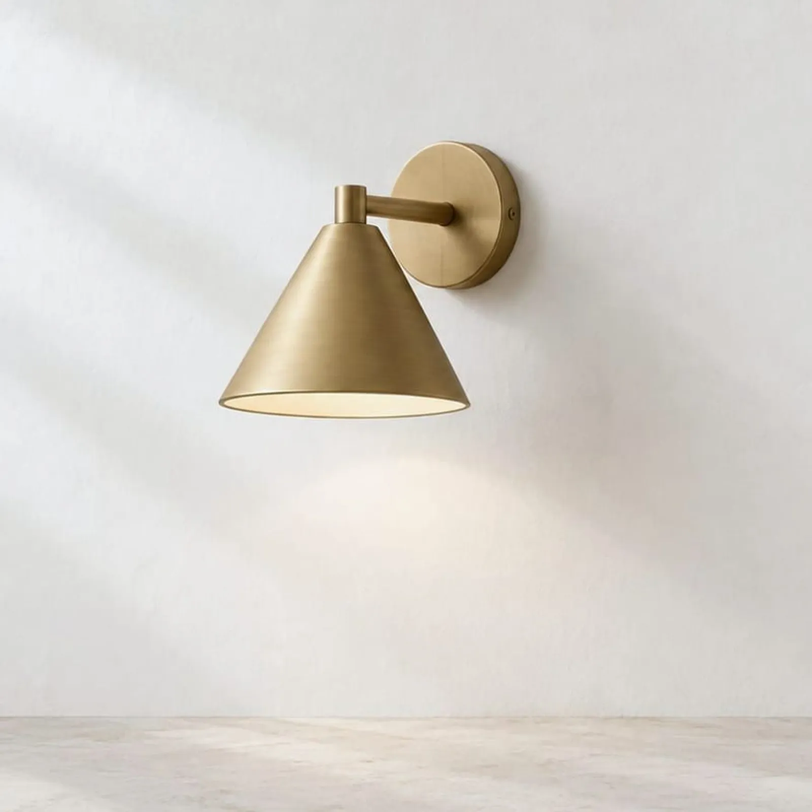 Vägglampa Vide Ockra - miniatyr 1