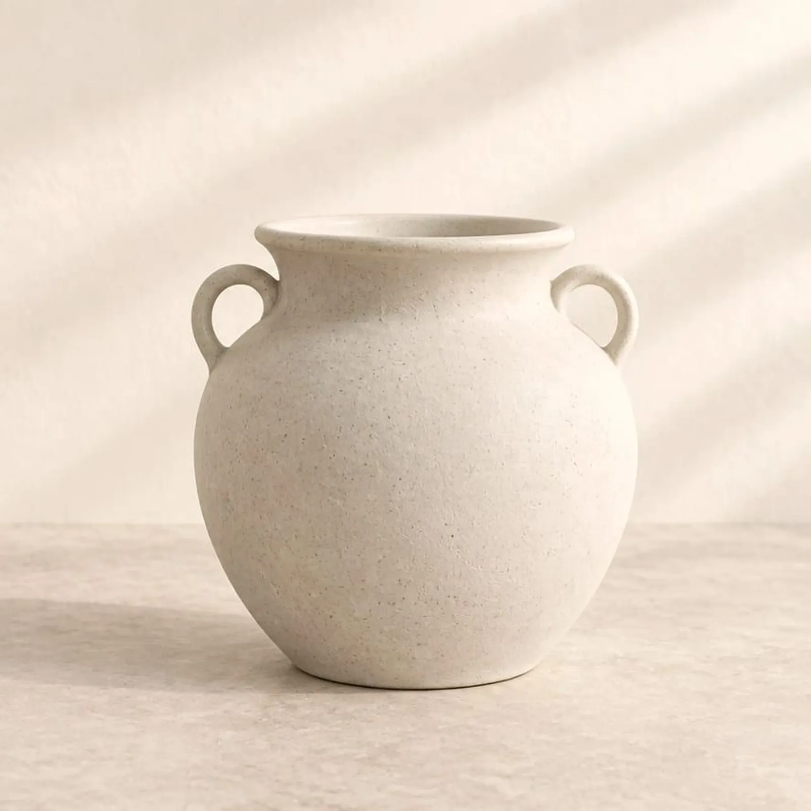 Vase Malört blanc craie II