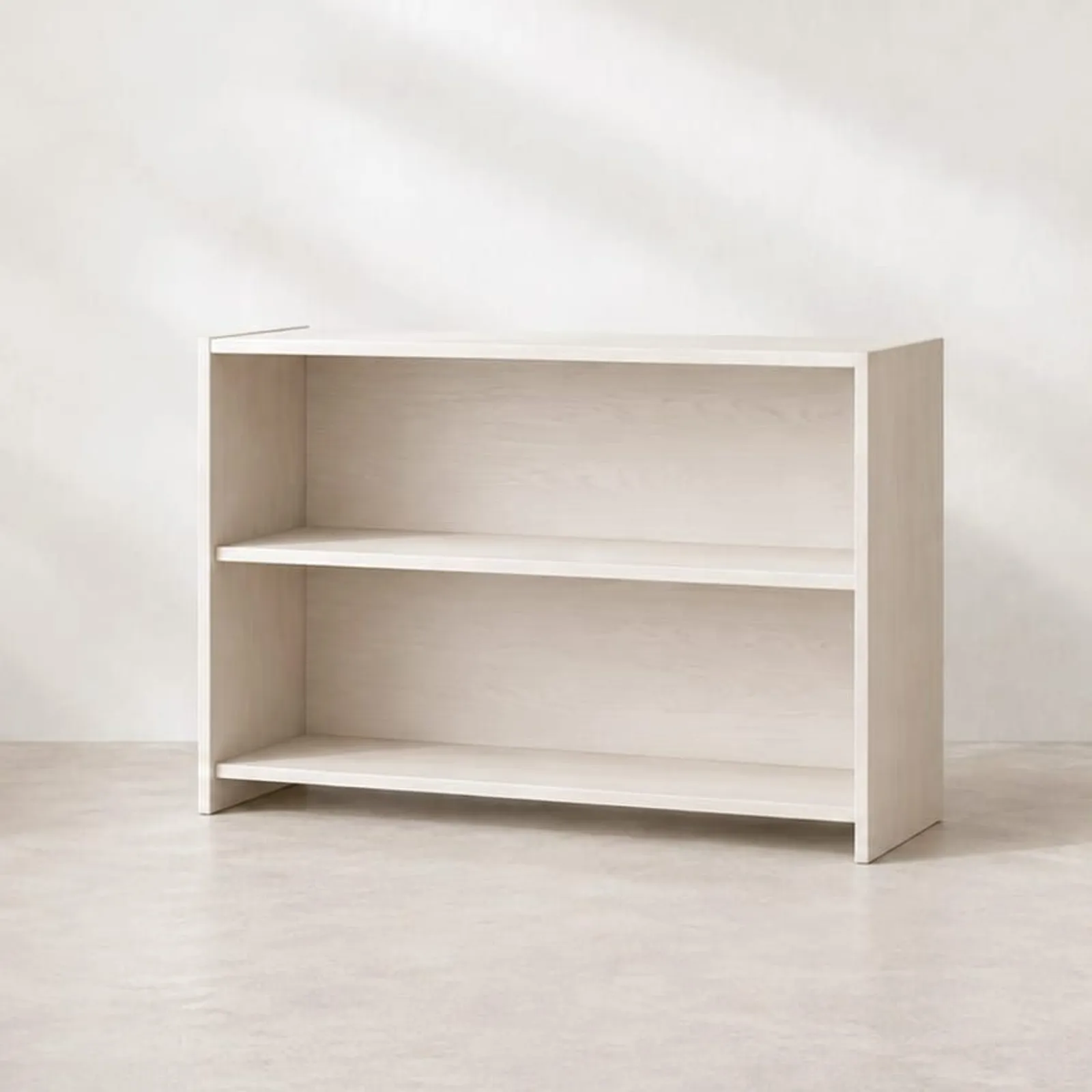 Bibliothèque Hampa blanc craie - miniature 1