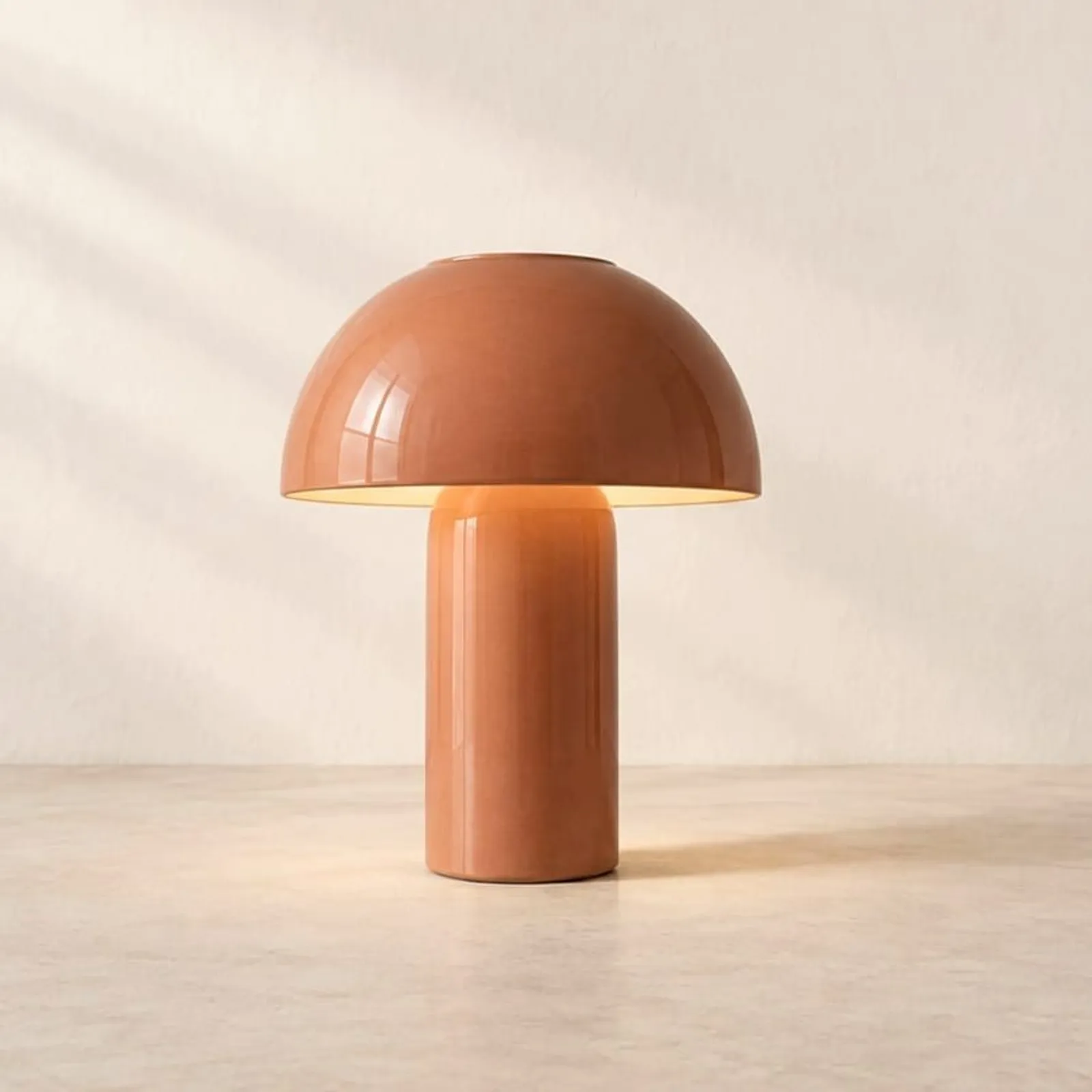 Lampe de table Hampa terracotta V - miniature 1