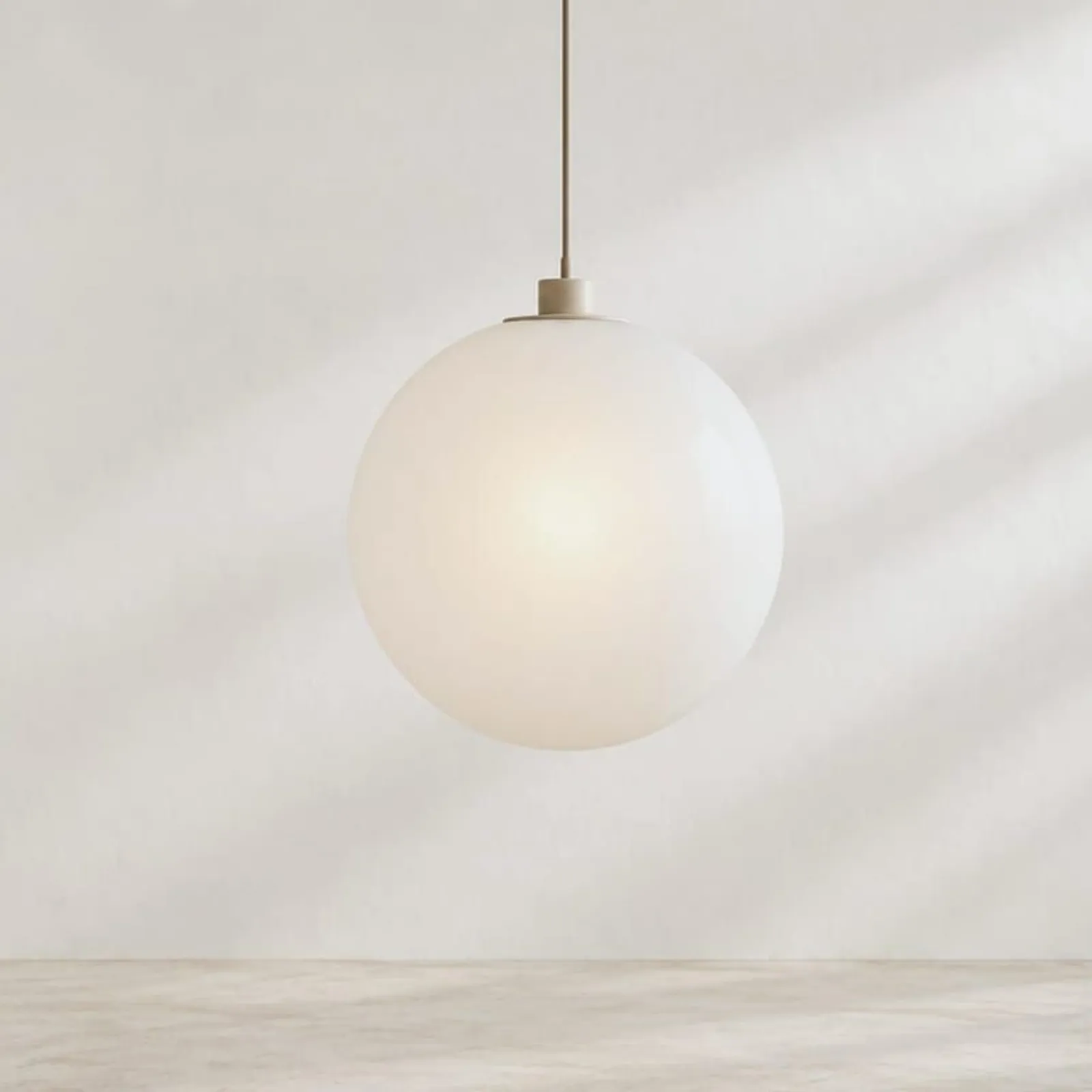 Suspension Tall blanc craie II - miniature 1
