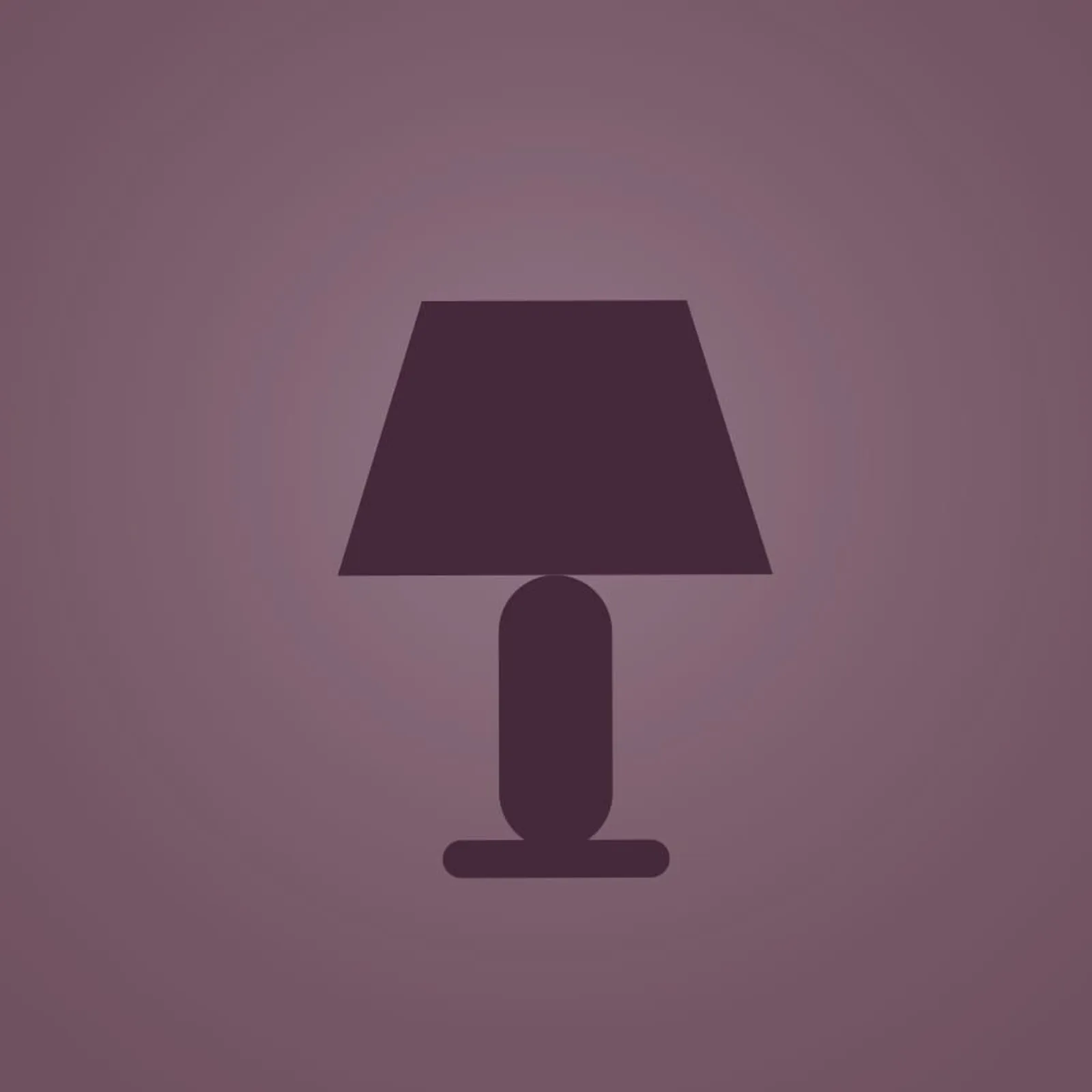 Bordslampa Hägg Plommon