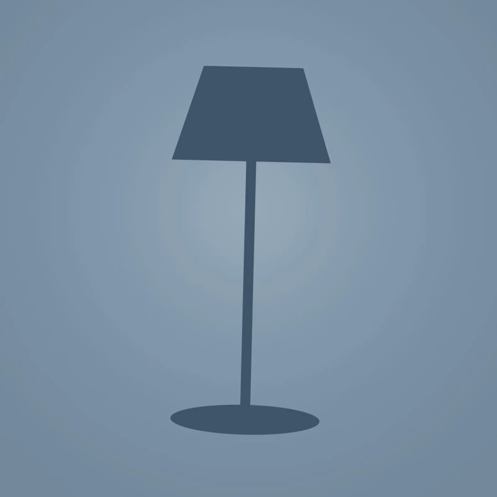 Golvlampa Pors Stål