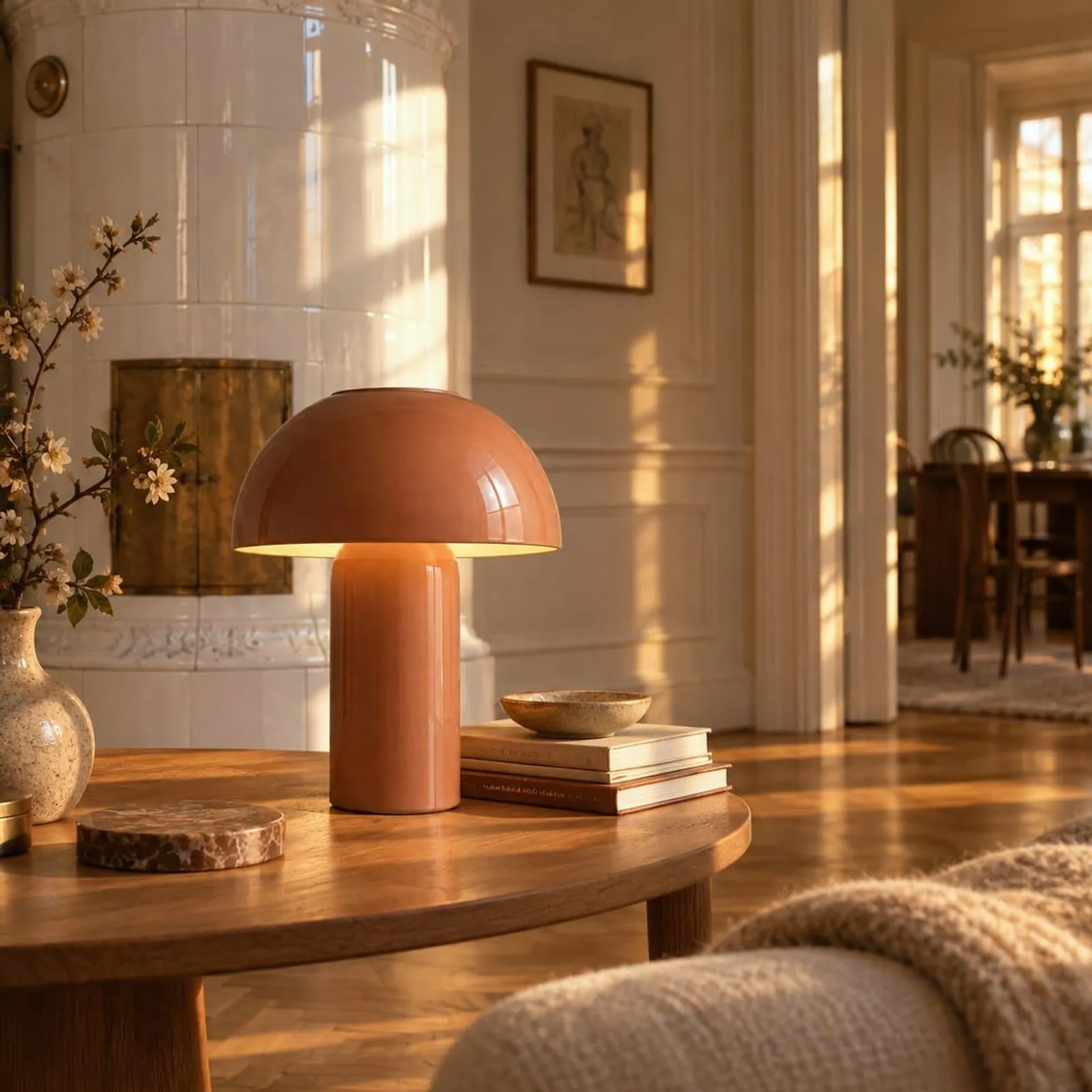 Lampe de table Torö ocre - miniature 2