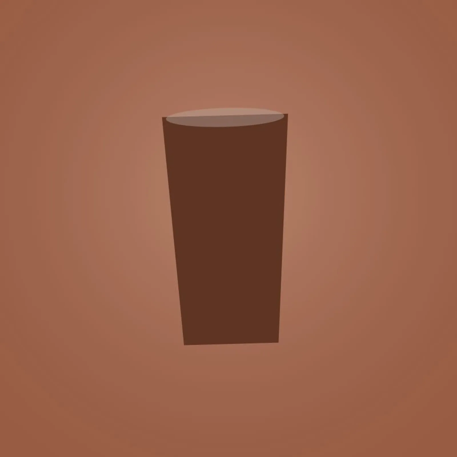 Glas Bränna Rost