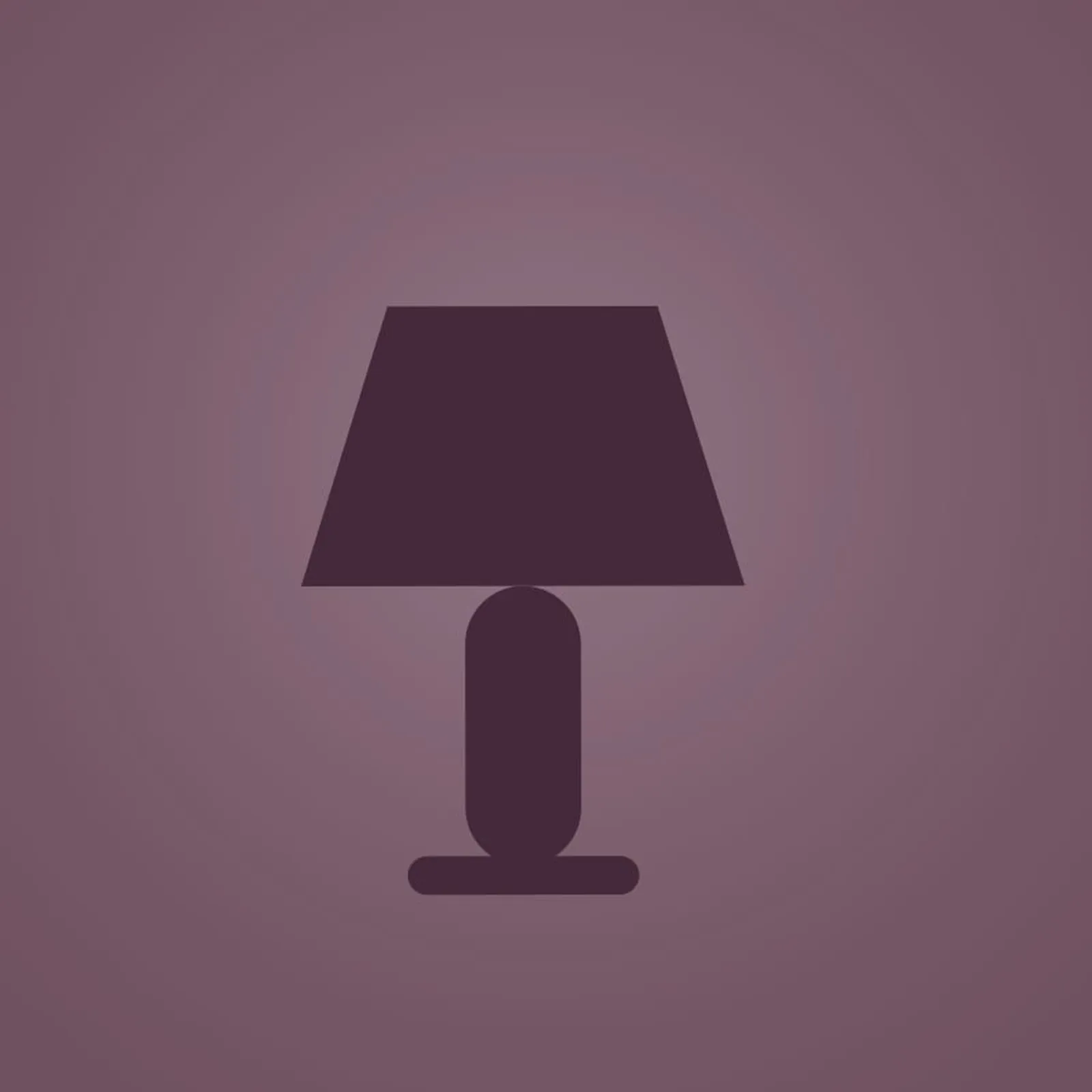 Bordslampa Skogen Stengods