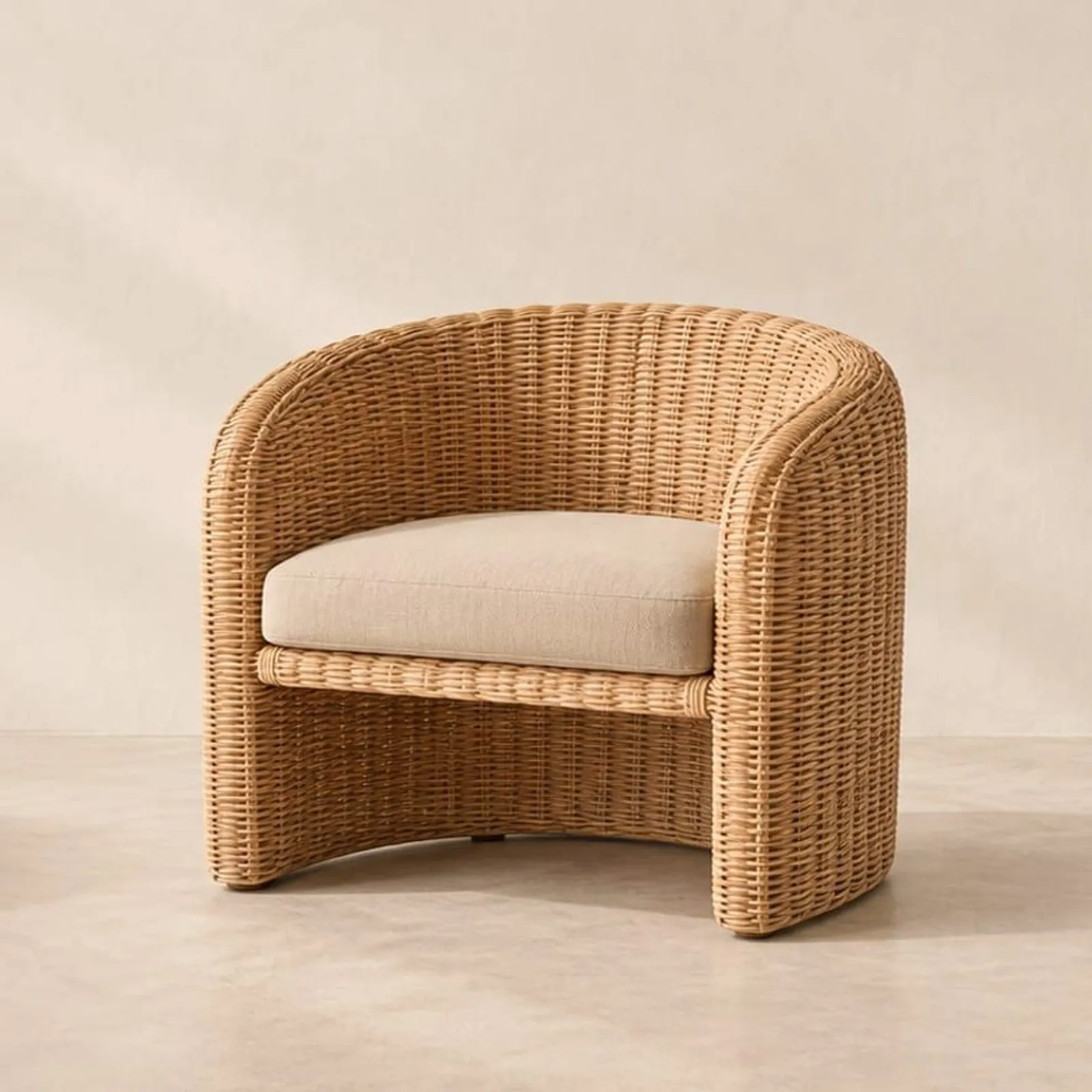 Fauteuil Fläder naturel - miniature 1