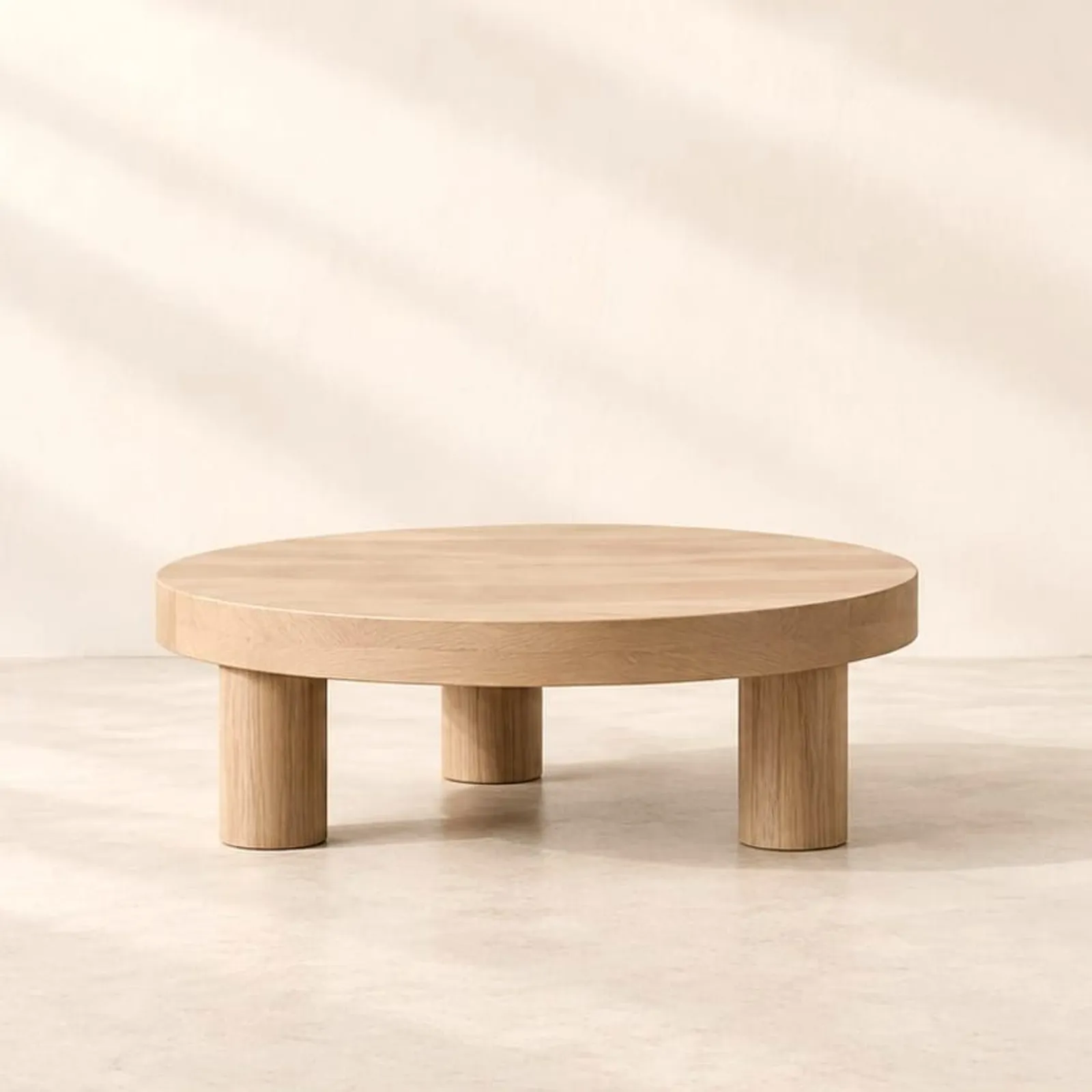 Table basse Vete en chêne - miniature 1