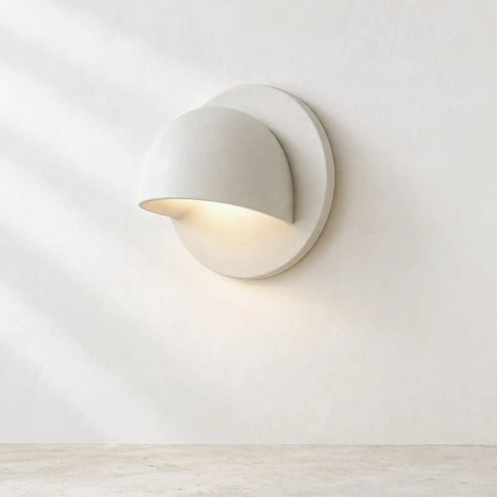 Vägglampa Myr Kritvit V - miniatyr 1