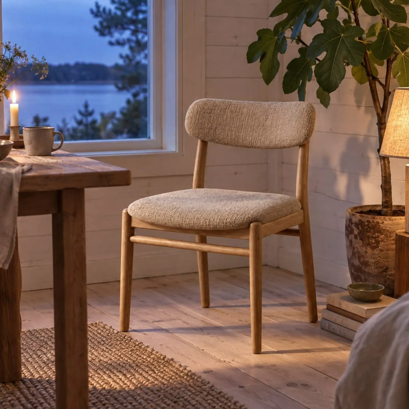 Chaise Udde charbon V - miniature 2