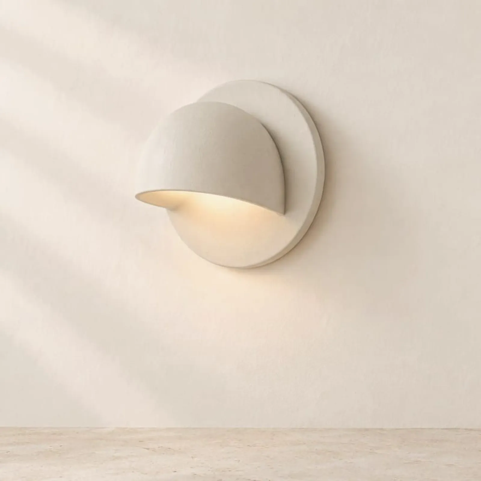 Vägglampa Oxel Kritvit II - miniatyr 1