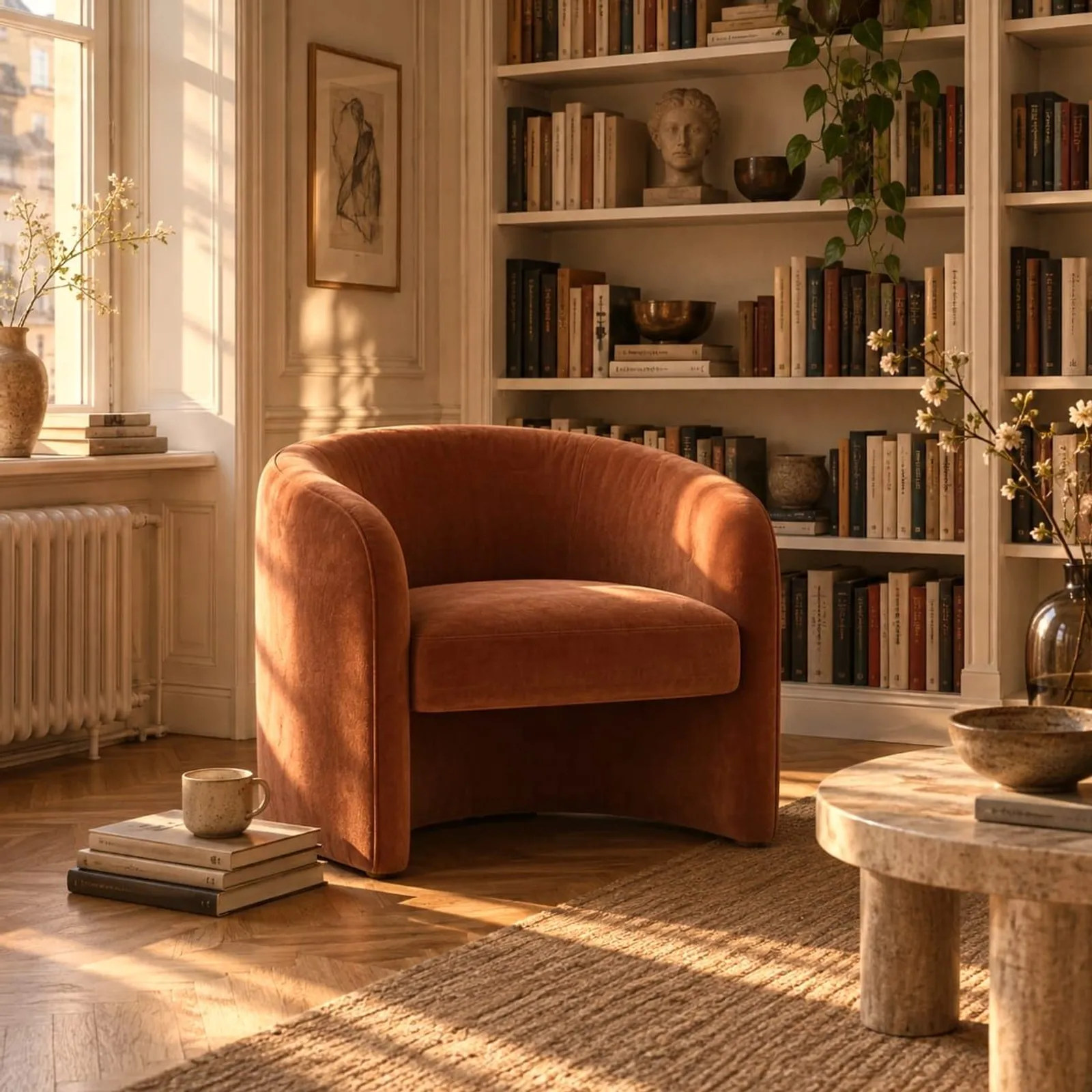 Fauteuil Näset en rotin - miniature 2