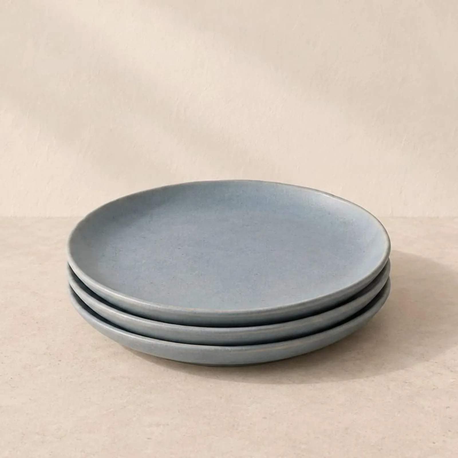 Assiette Kulle bleu océan
