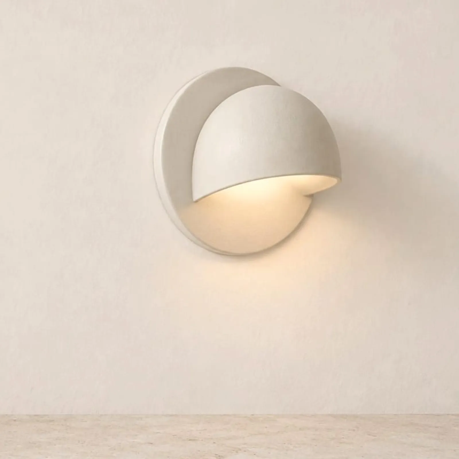 Vägglampa Torö Kritvit III - miniatyr 2