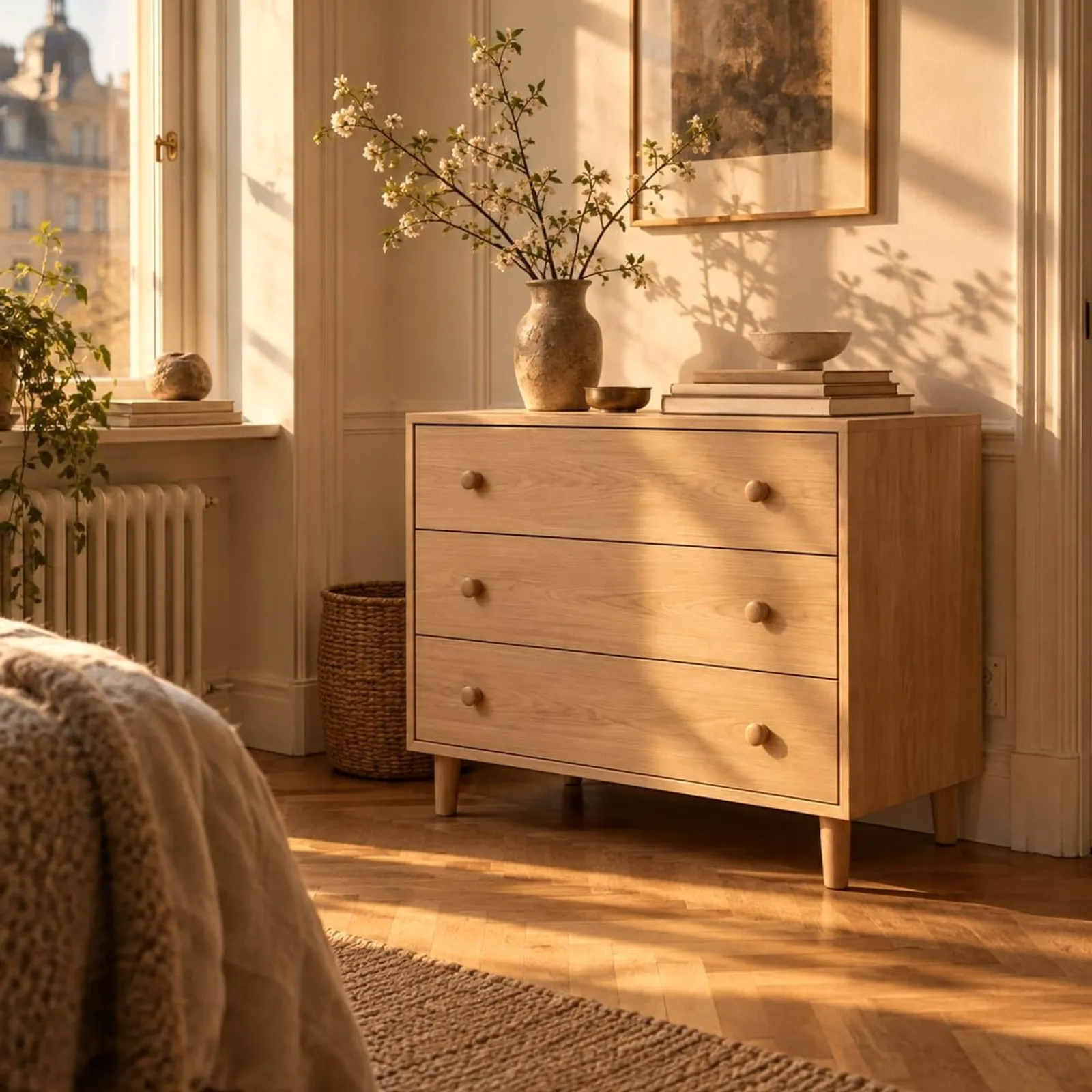 Commode Humle en bouleau - miniature 3