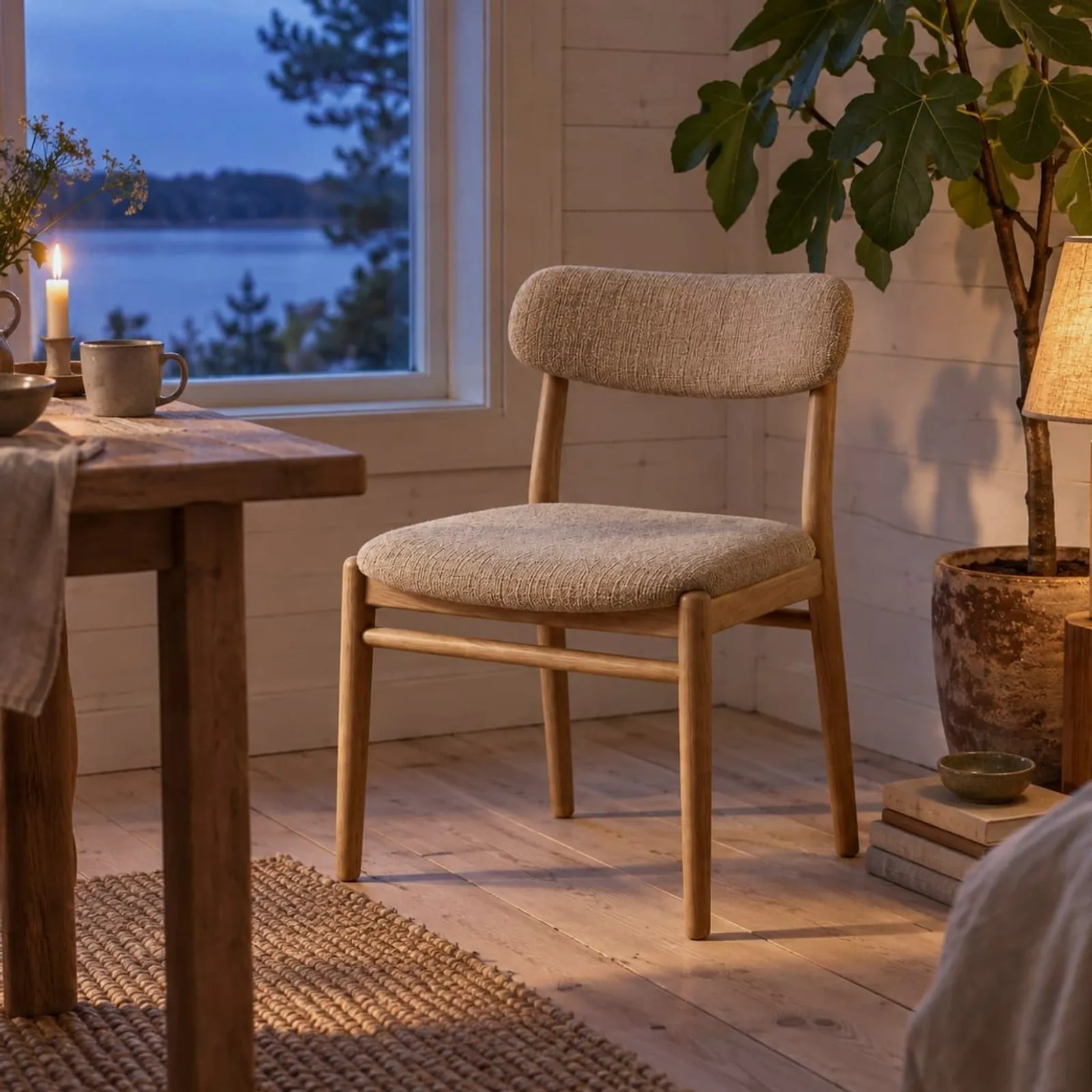 Chaise Oxel charbon - miniature 3