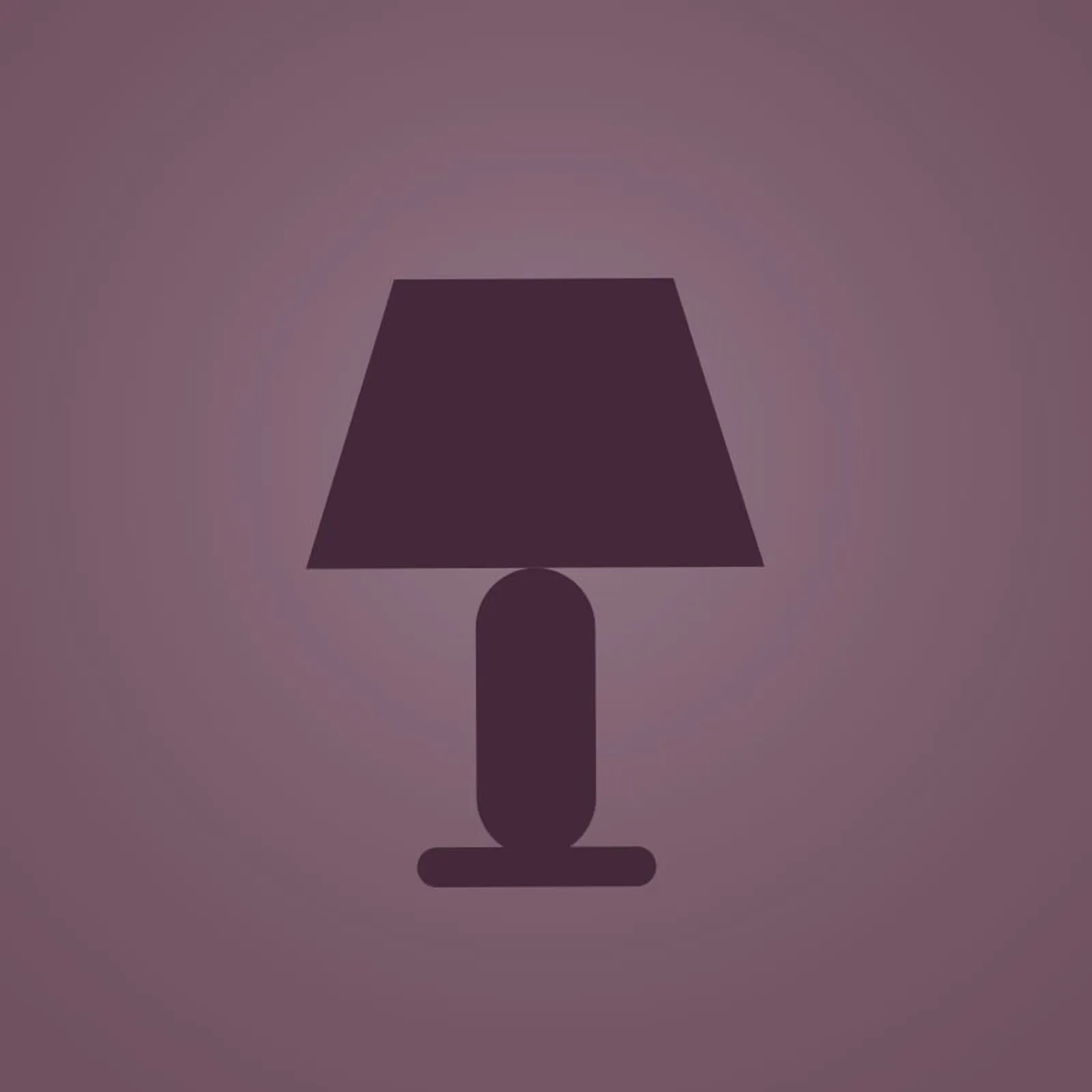 Bordslampa Klippa Plommon
