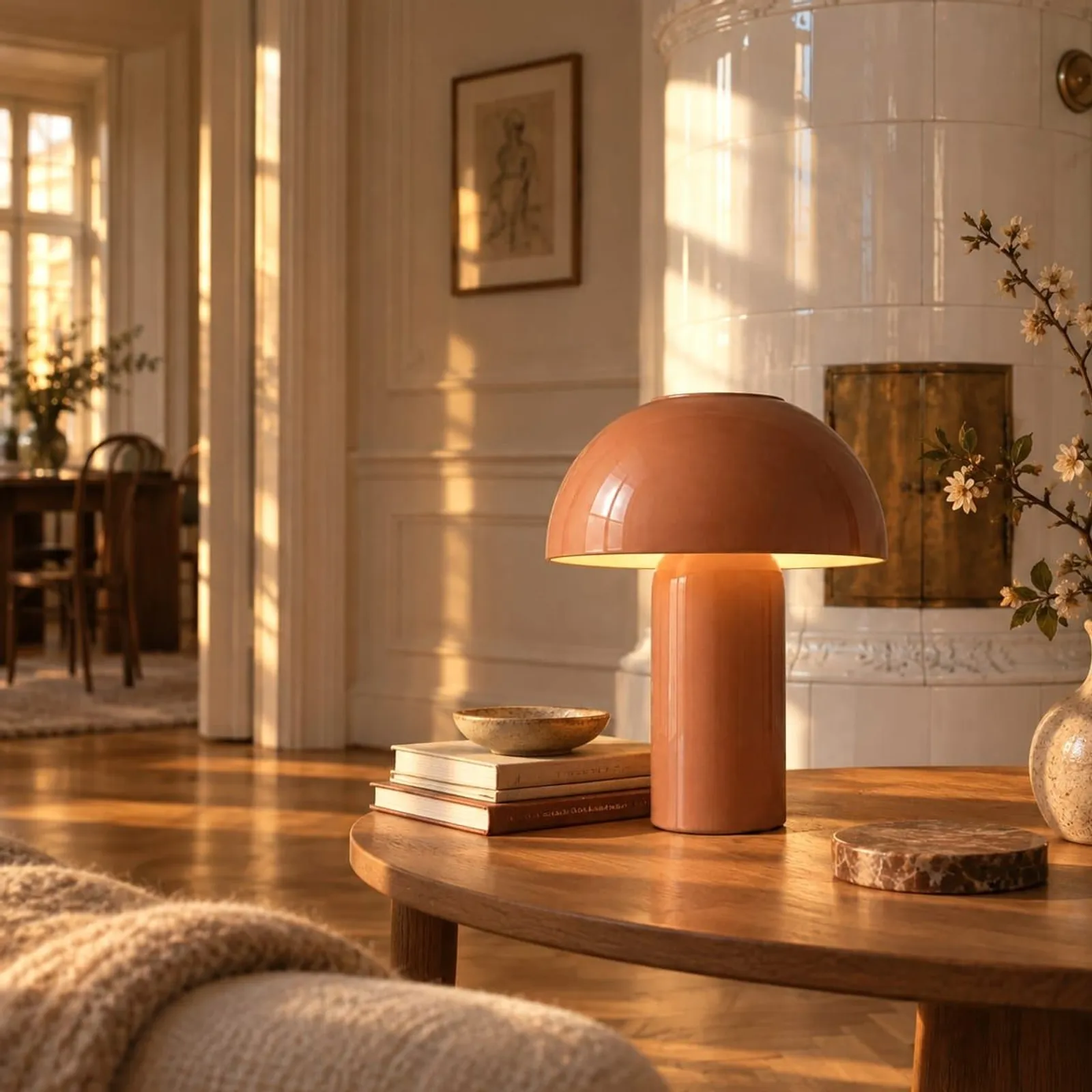 Lampe de table Fläder terracotta II - miniature 2