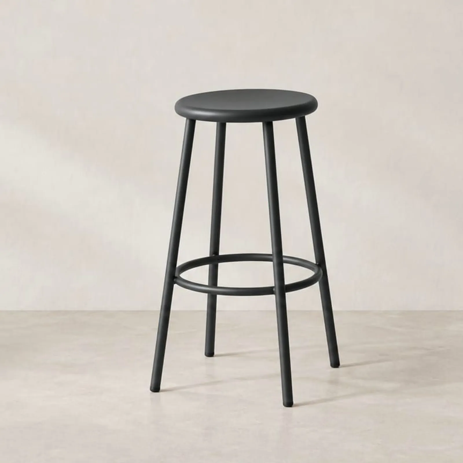 Tabouret Hedern en acier