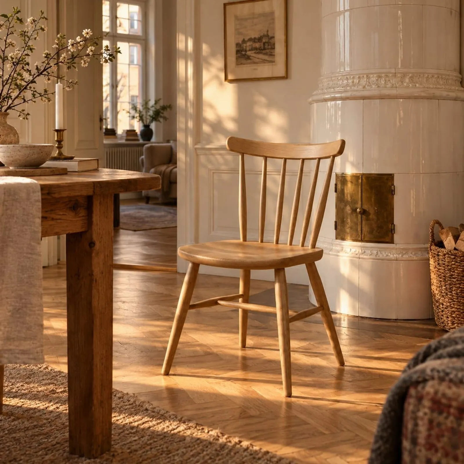 Chaise Salvia charbon II - miniature 3