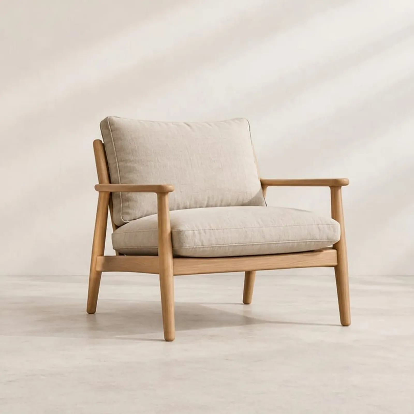 Fauteuil Linet en lin