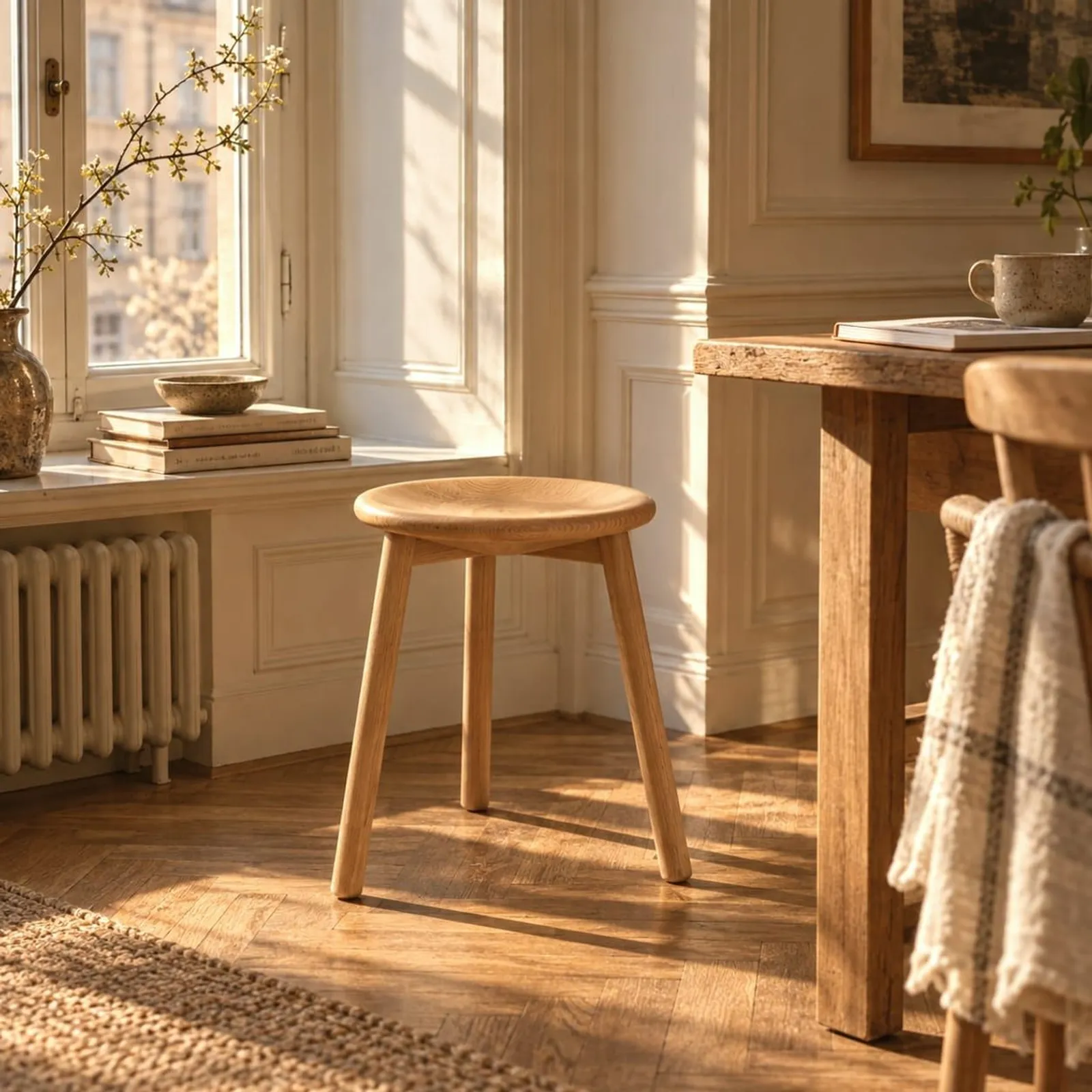 Tabouret Malört charbon III - miniature 2