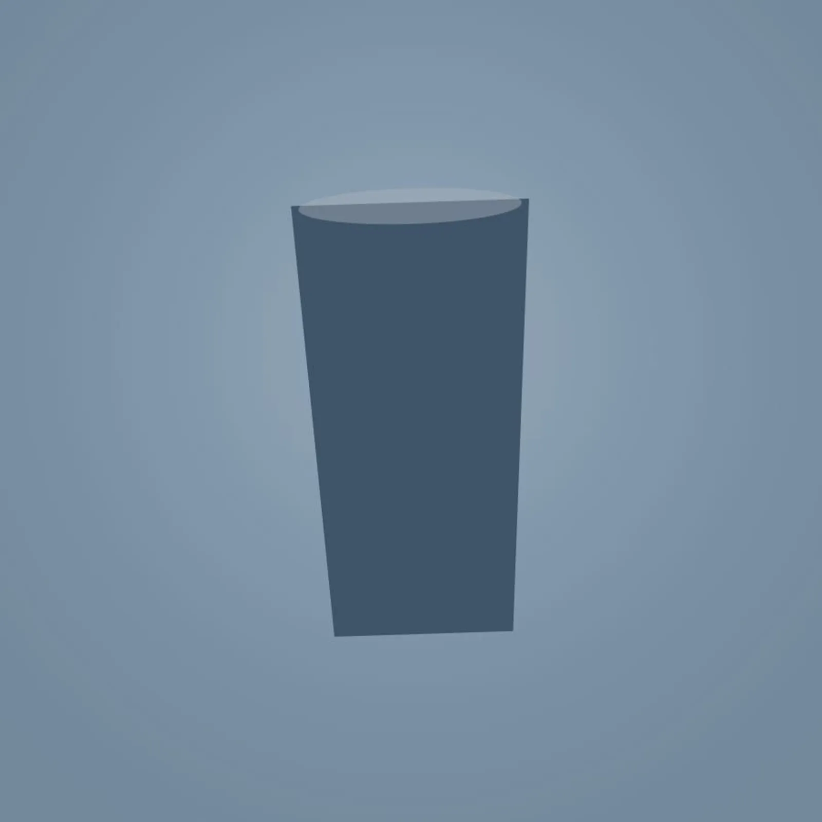 Glas Myr Havsblå