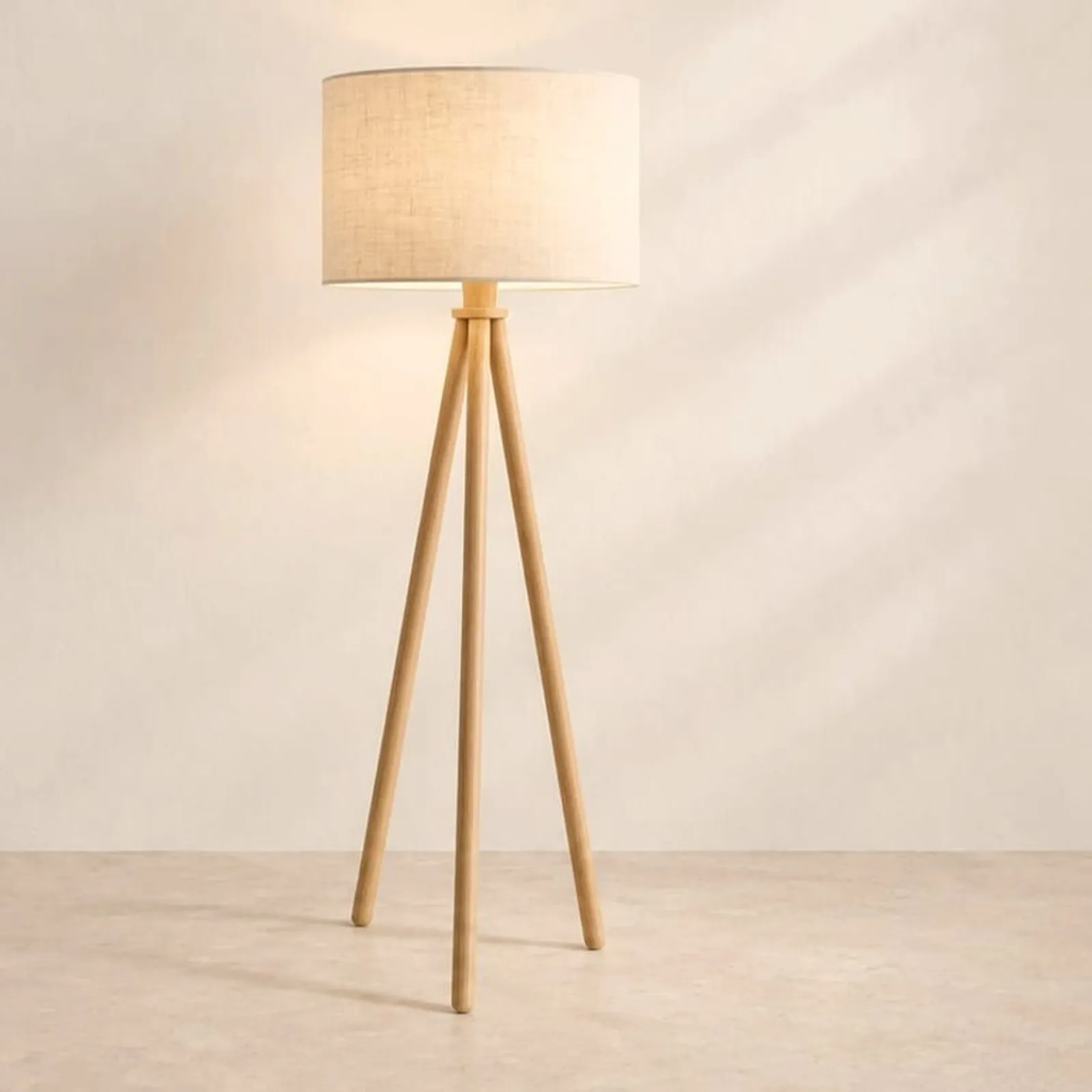 Golvlampa Korn Natur IV - miniatyr 2