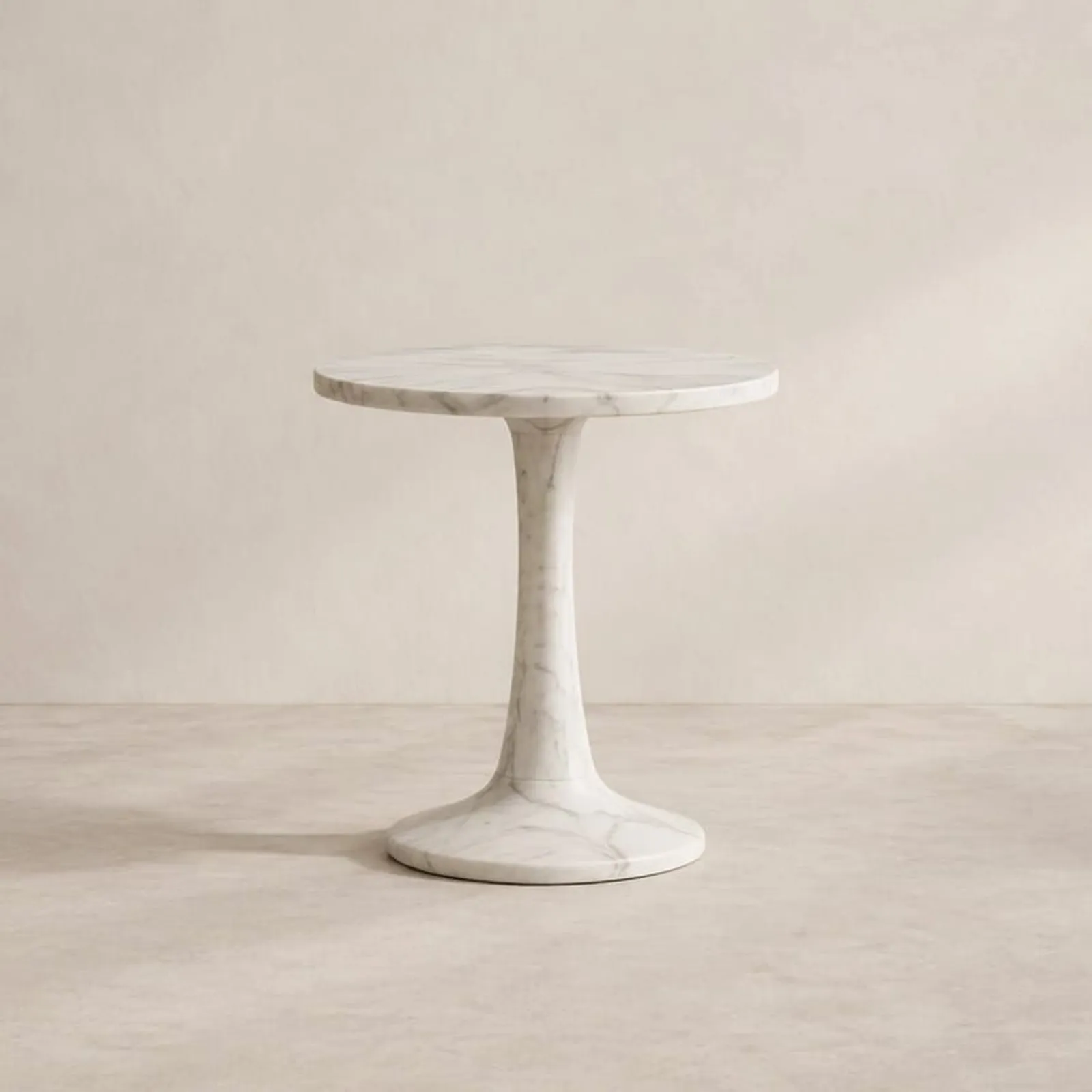 Table d’appoint Klippa blanc craie - miniature 1