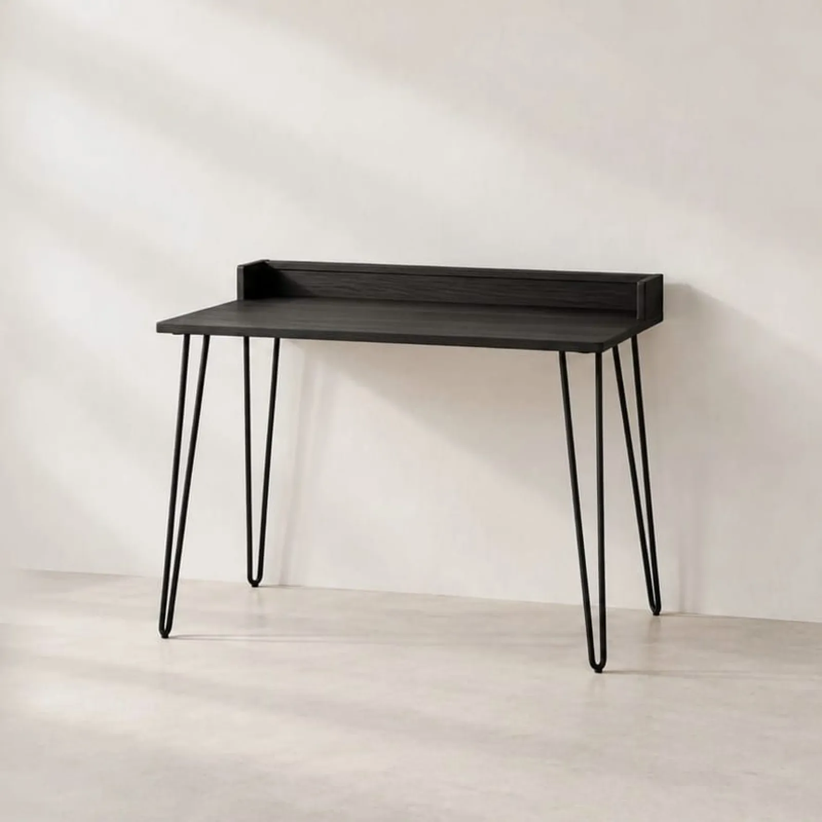 Bureau Nypon en frêne - miniature 1