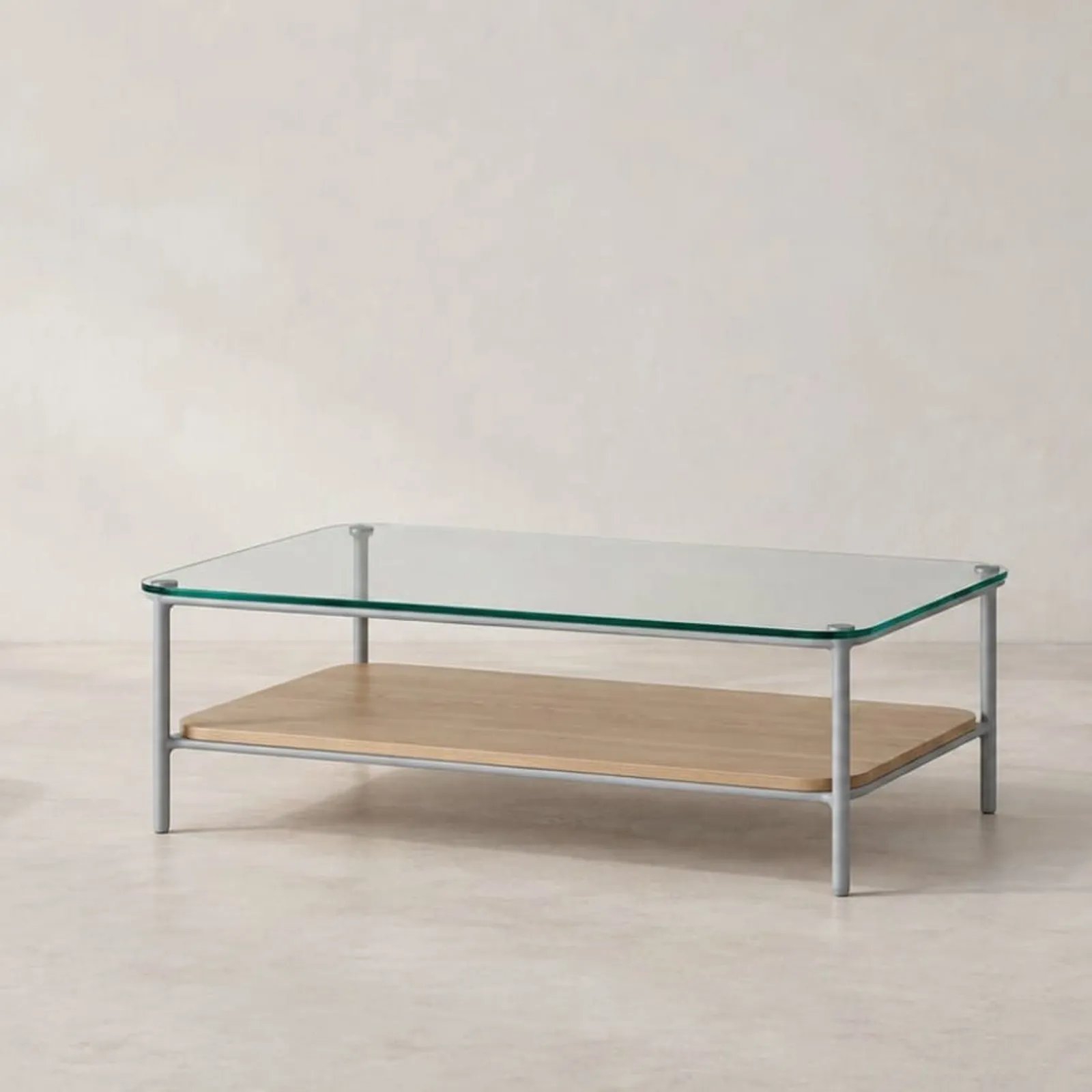 Table basse Rönn en verre