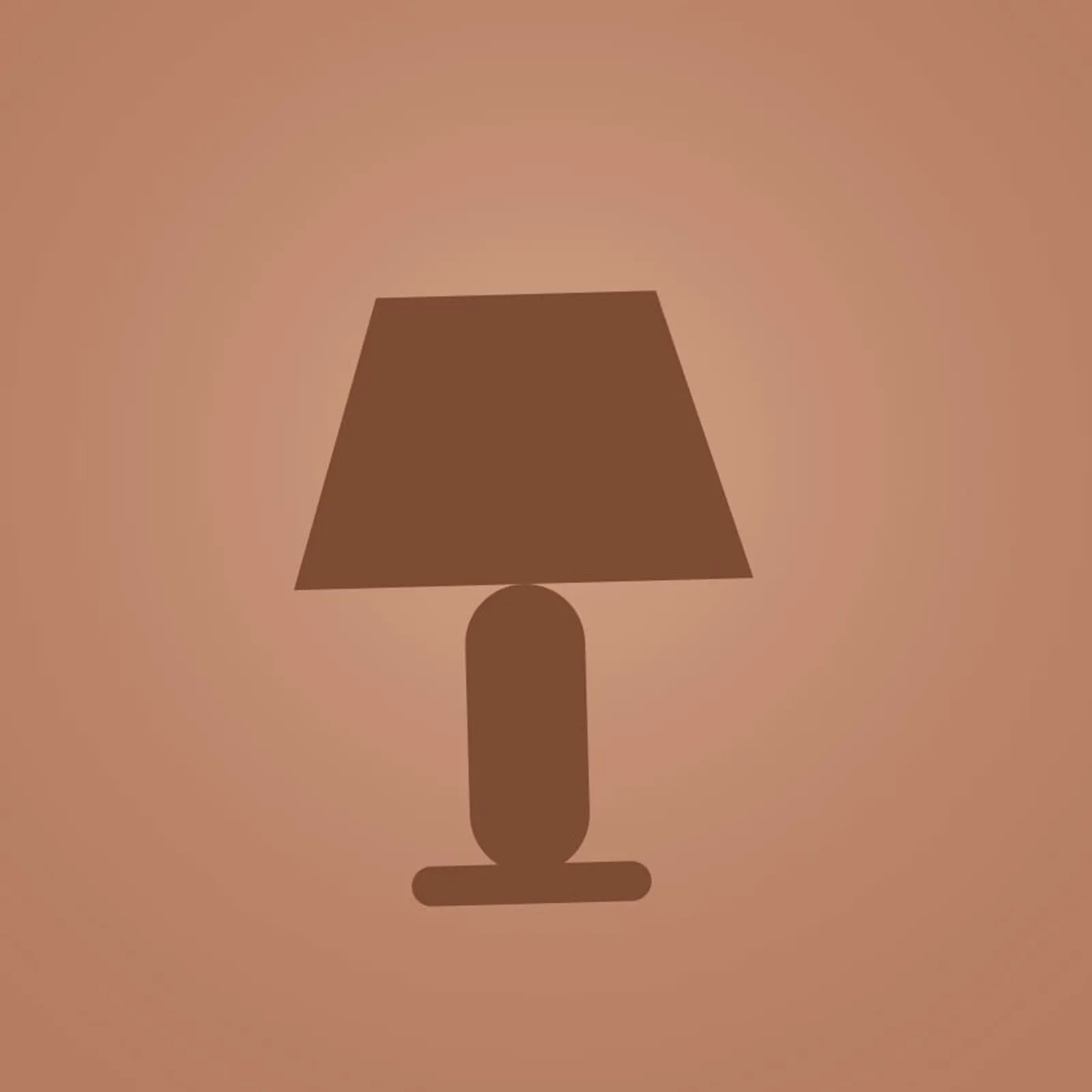 Bordslampa Skogen Mässing