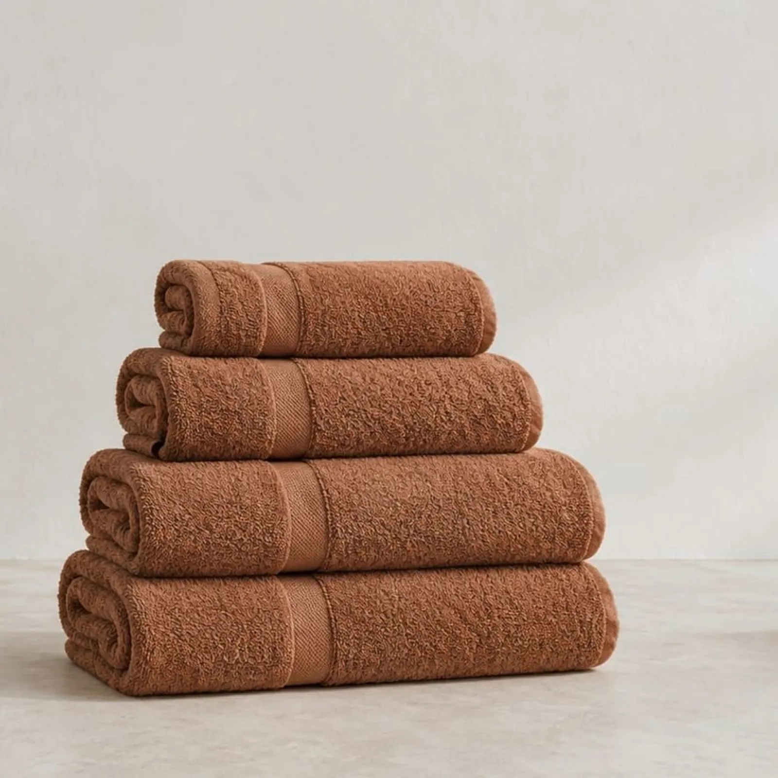 Serviette Vall rouille IV