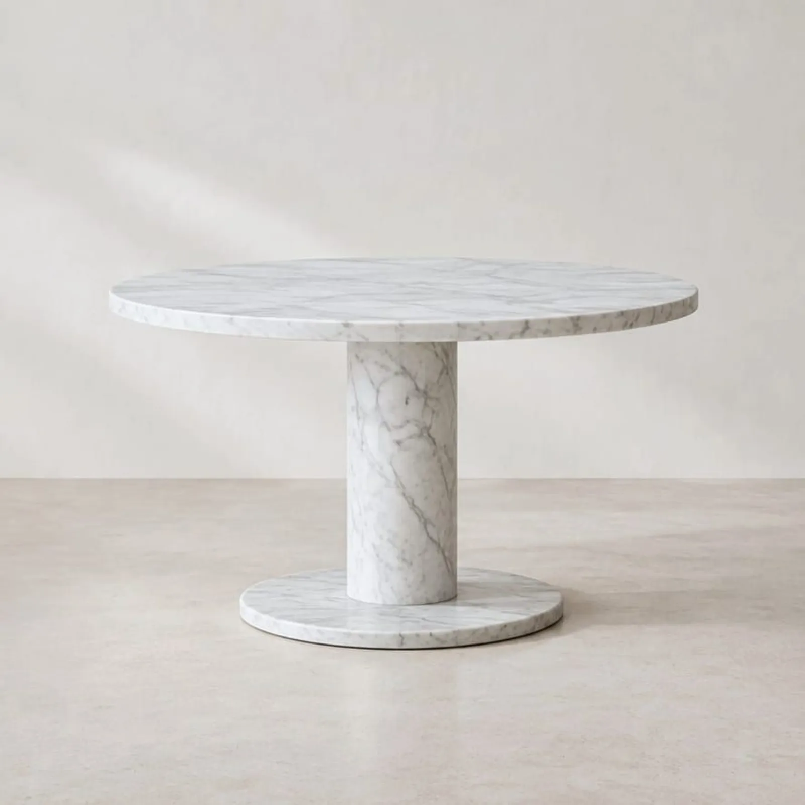 Table à manger Grund blanc craie II - miniature 1