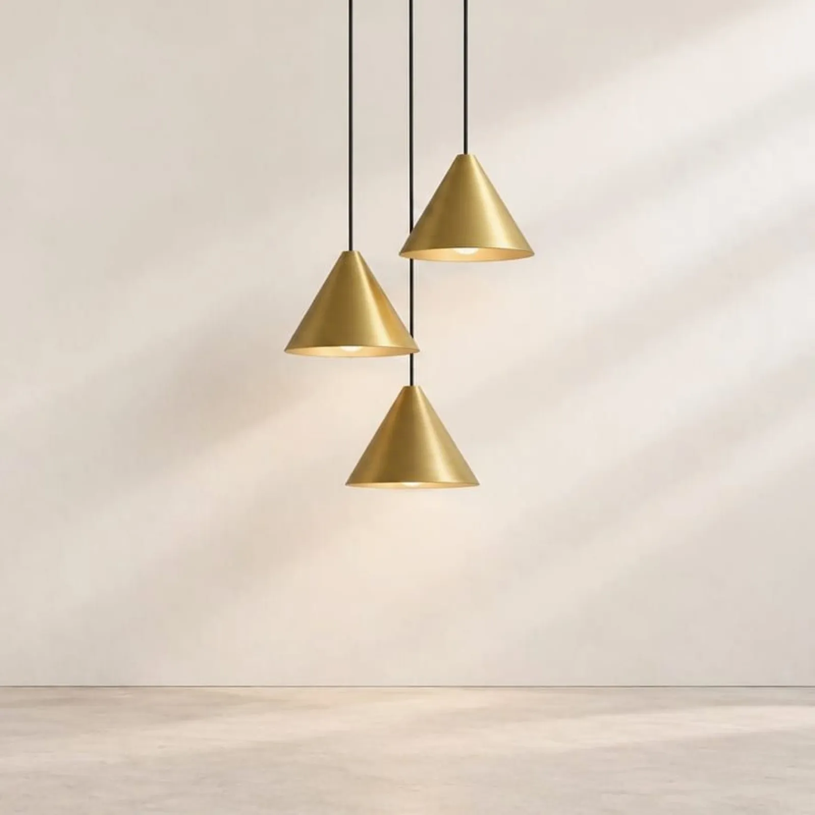 Suspension Humle ocre III