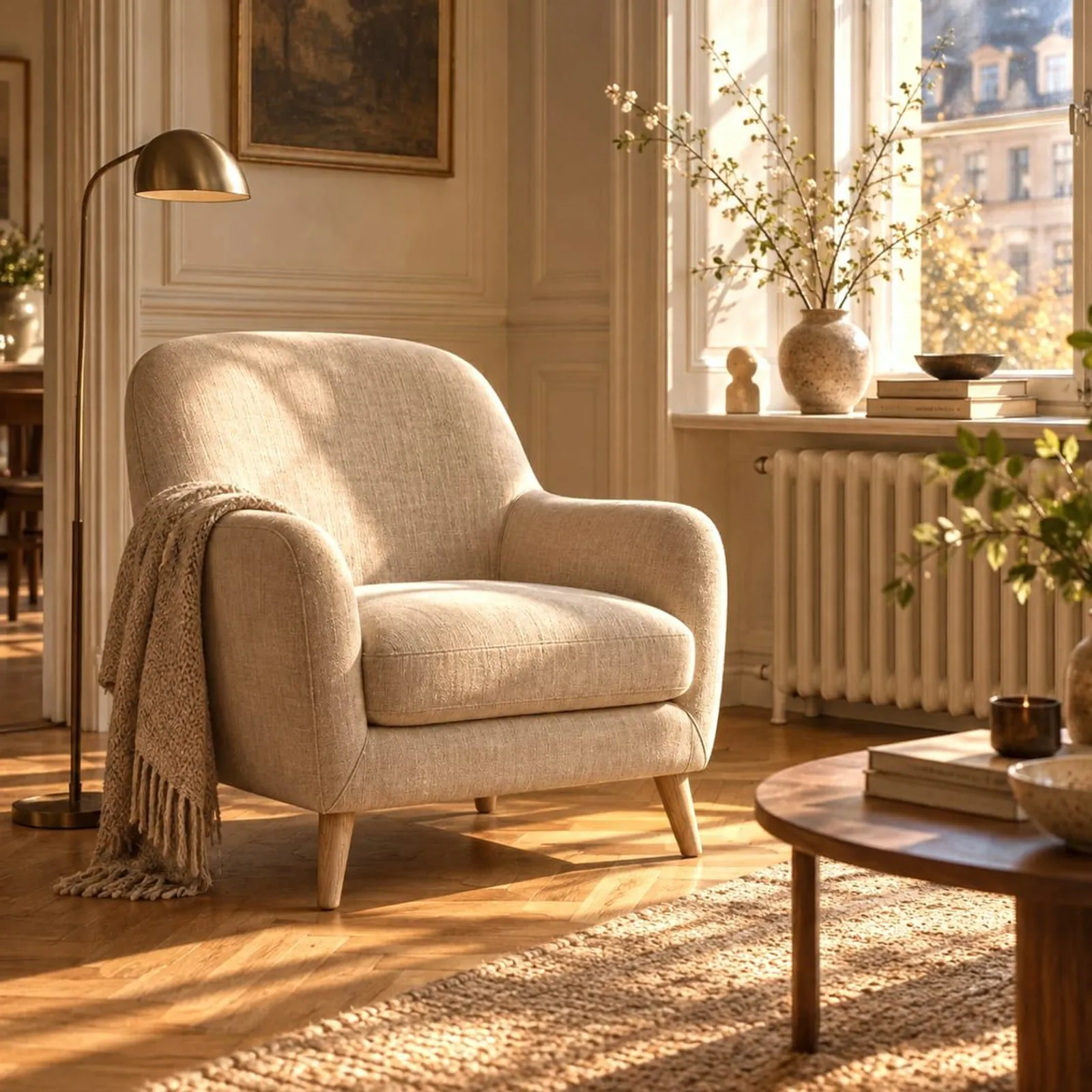 Fauteuil Nypon rouille - miniature 2