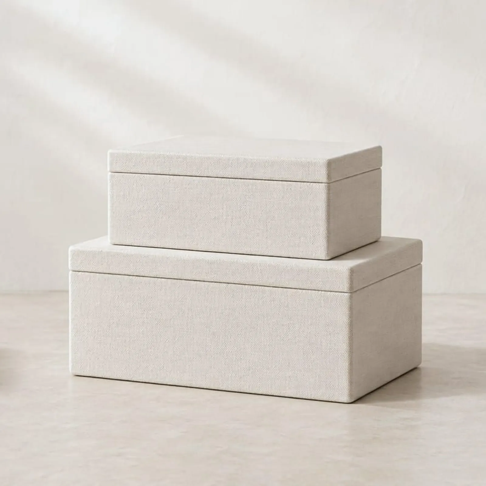 Boîte Hassel blanc craie