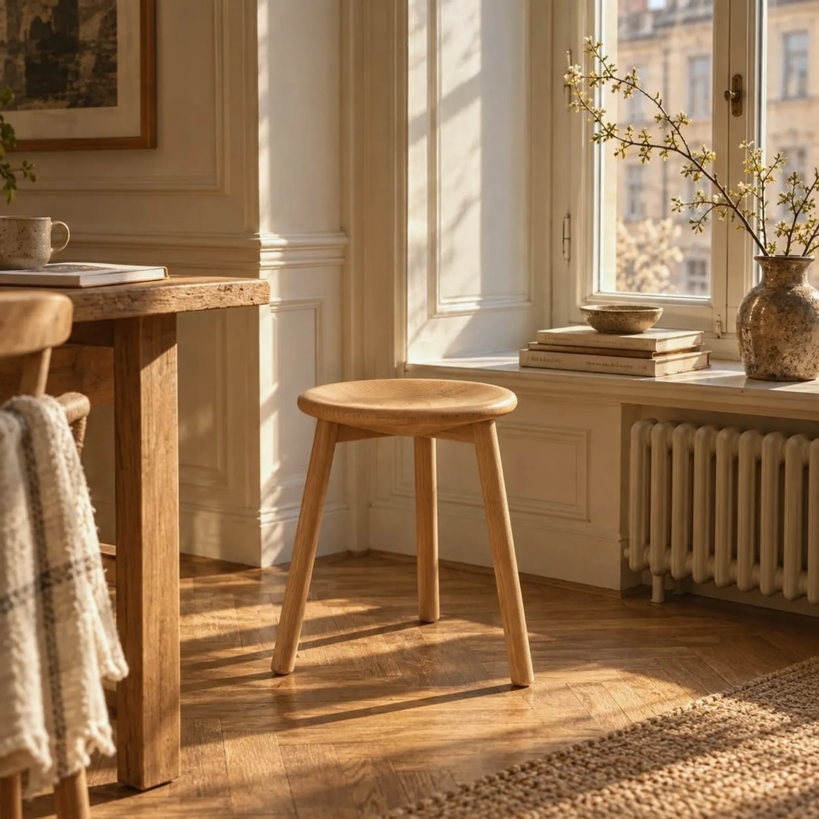 Tabouret Gran naturel - miniature 2
