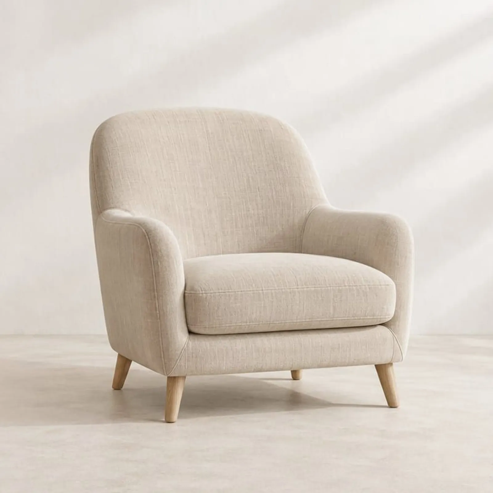 Fauteuil Fjäll en lin - miniature 1