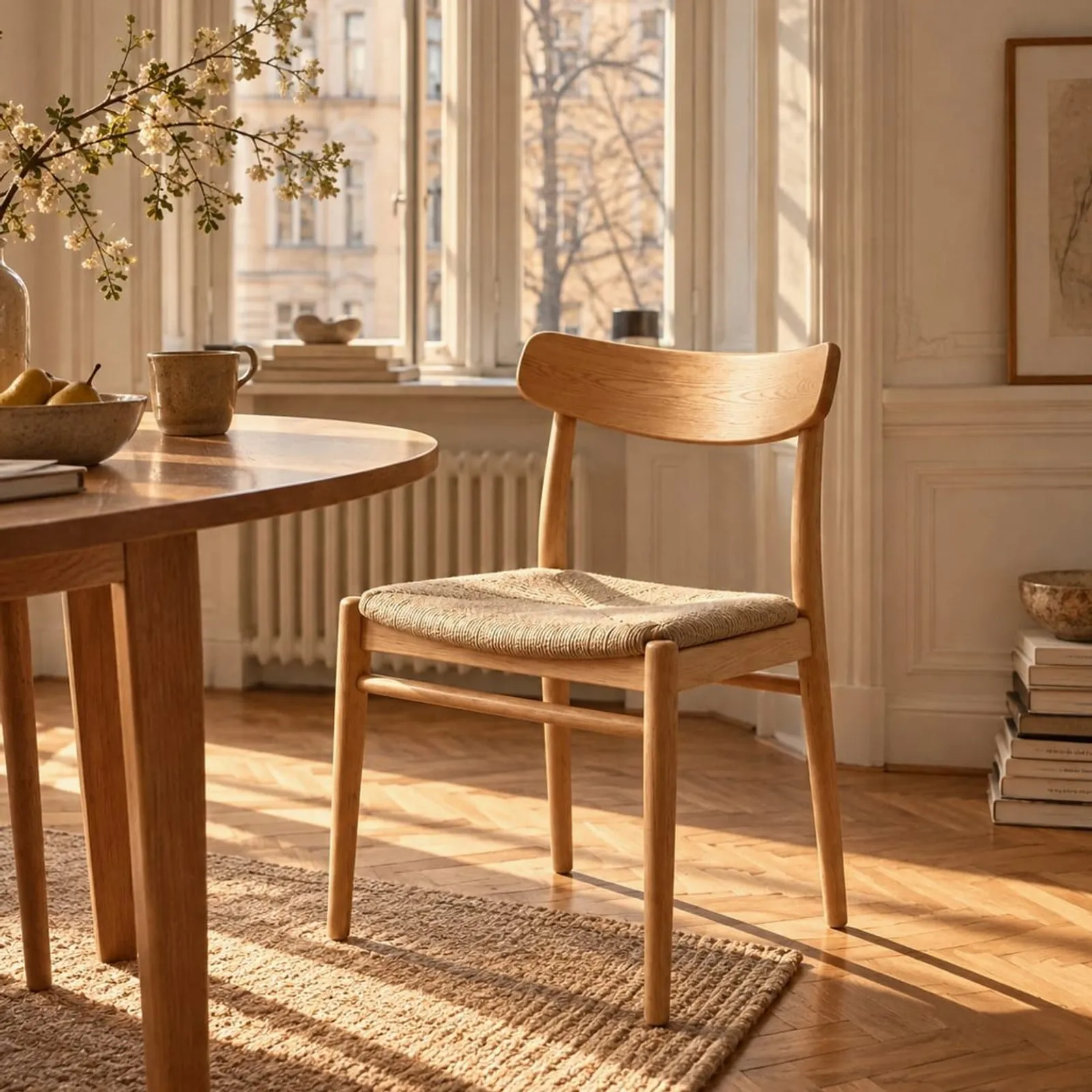 Chaise Äng blanc craie III - miniature 2
