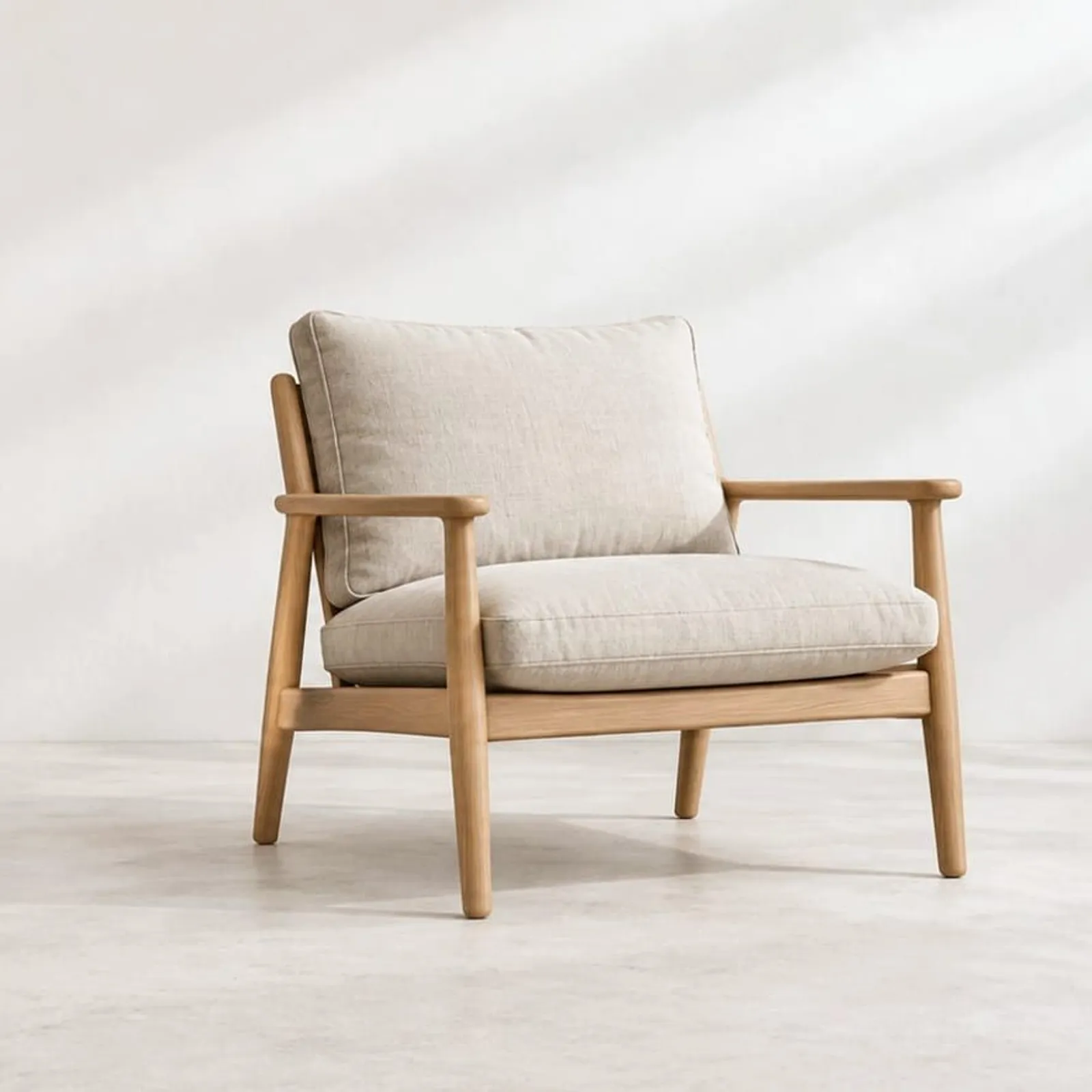 Fauteuil Råg en lin - miniature 1