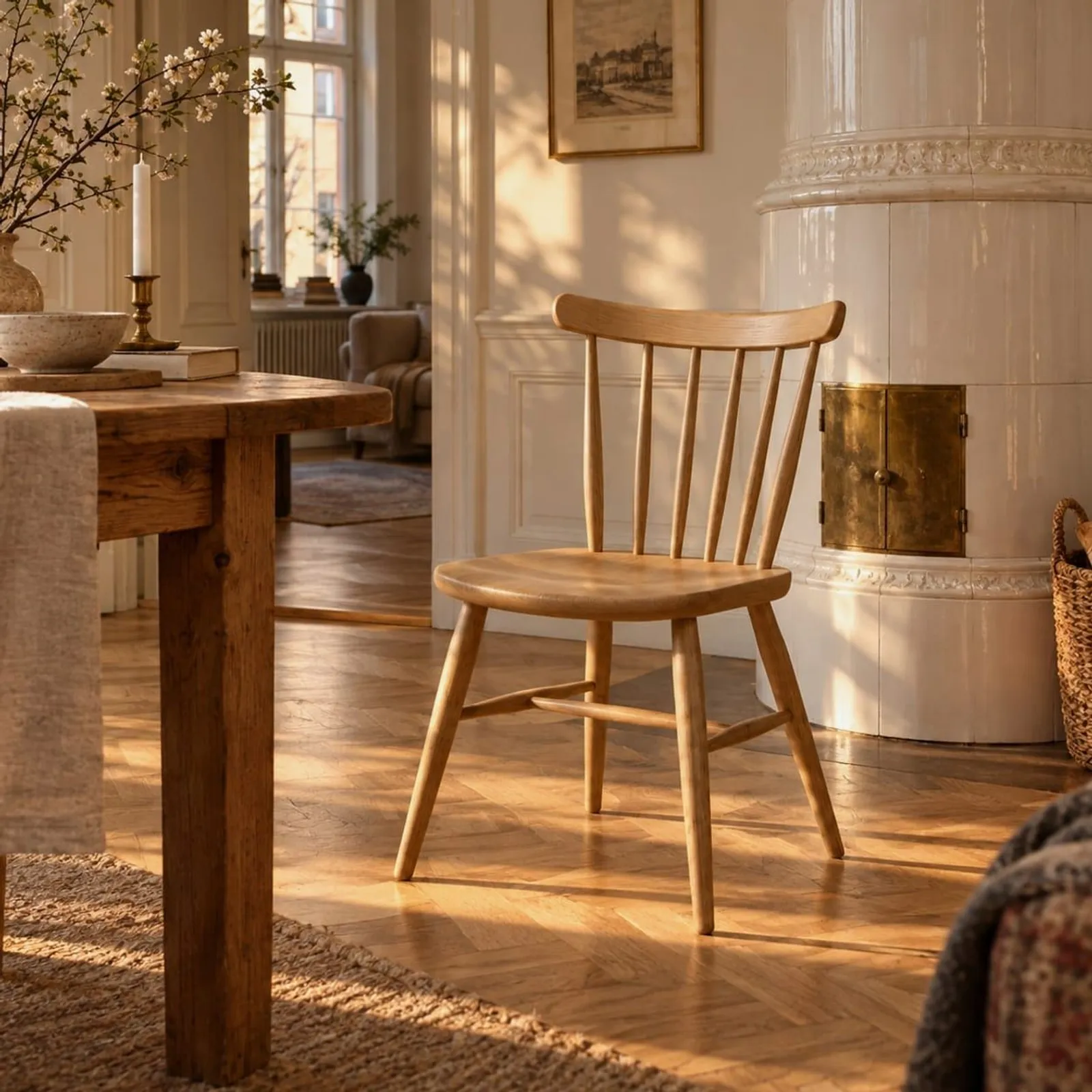 Chaise Ö charbon - miniature 2