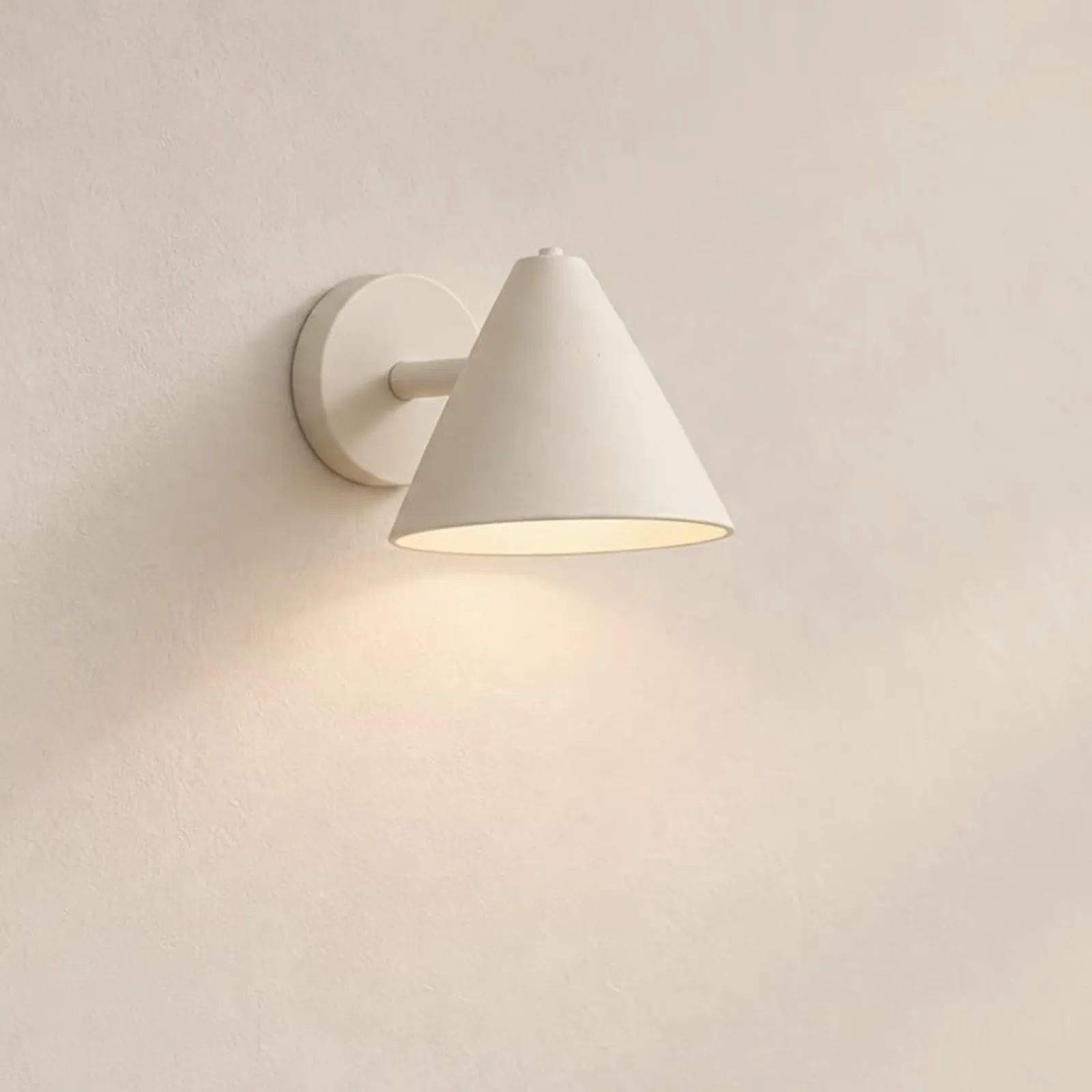 Vägglampa Dal Kritvit - miniatyr 2